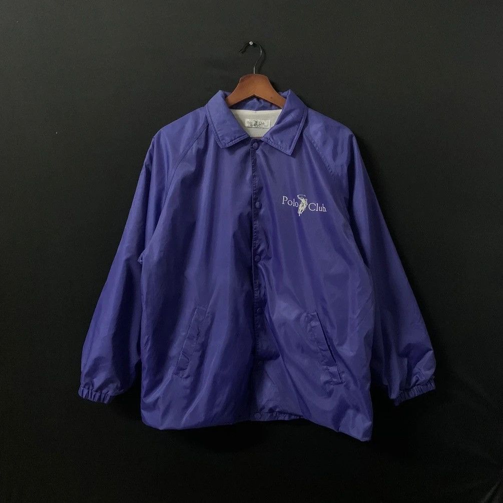 Beverly Hills Polo Club × Vintage Vintage Polo Club Big Logo Back Button Ups Jacket Size US L / EU 52-54 / 3 - 2 Thumbnail