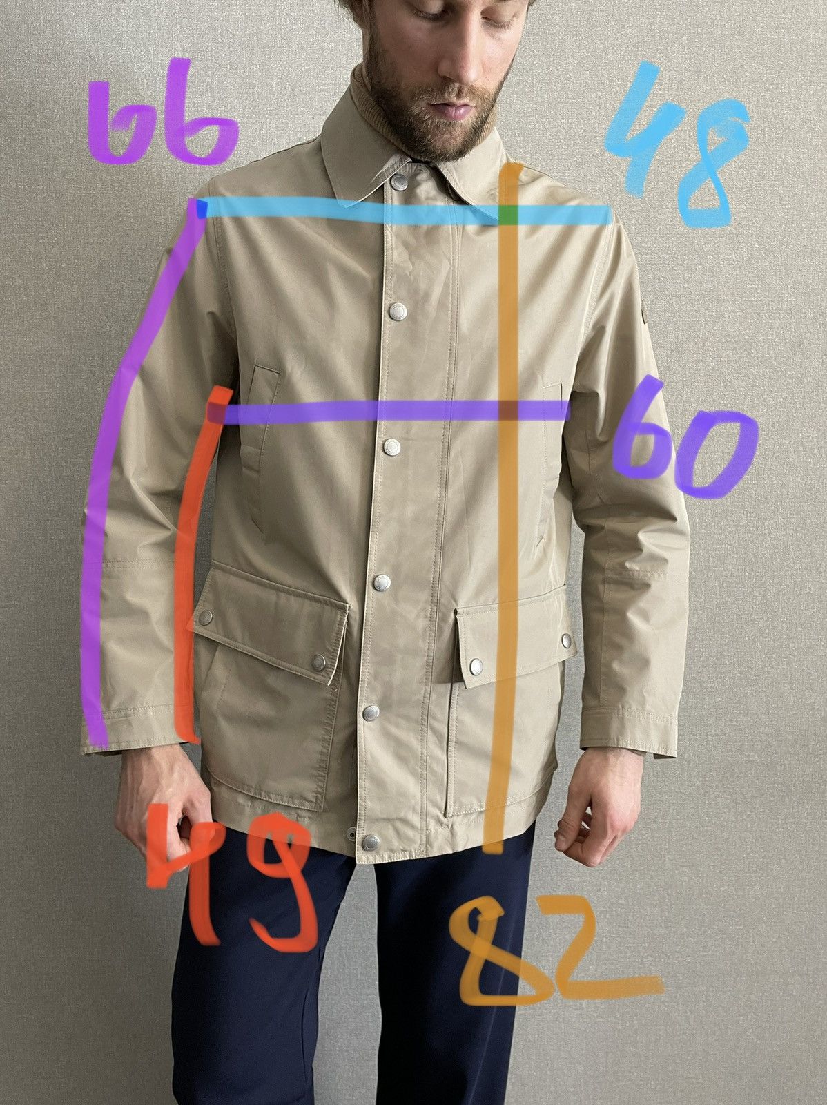 Other S4 JACKETS WATER REPELLENT & BREATHABLE Mens Size 42R / 52 Size US XL / EU 56 / 4 - 13 Thumbnail