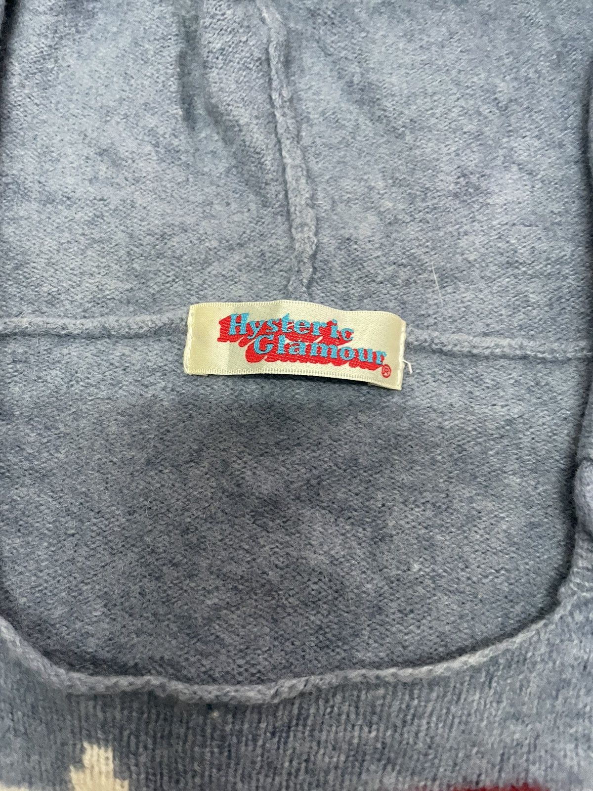 Hysteric Glamour × Japanese Brand HYSTERIC GLAMOUR Naked Girl Wool Pullover Hoodie Sweater Size US XS / EU 42 / 0 - 3 Thumbnail