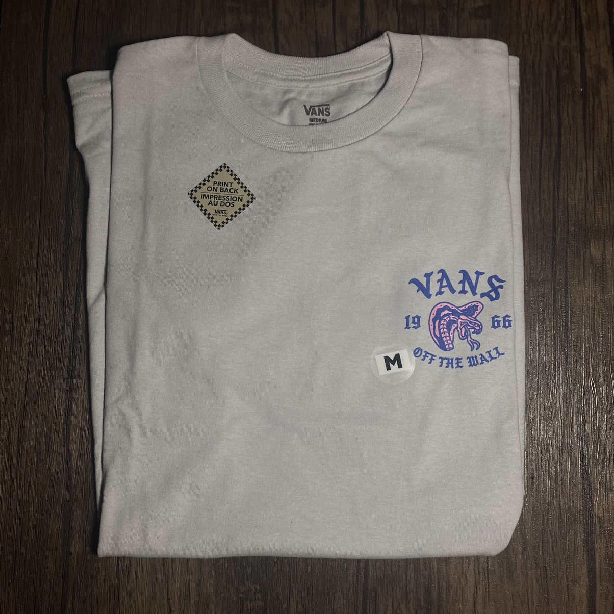 Streetwear × Vans Vans Off The Wall 1966 Snake Skull T-Shirt