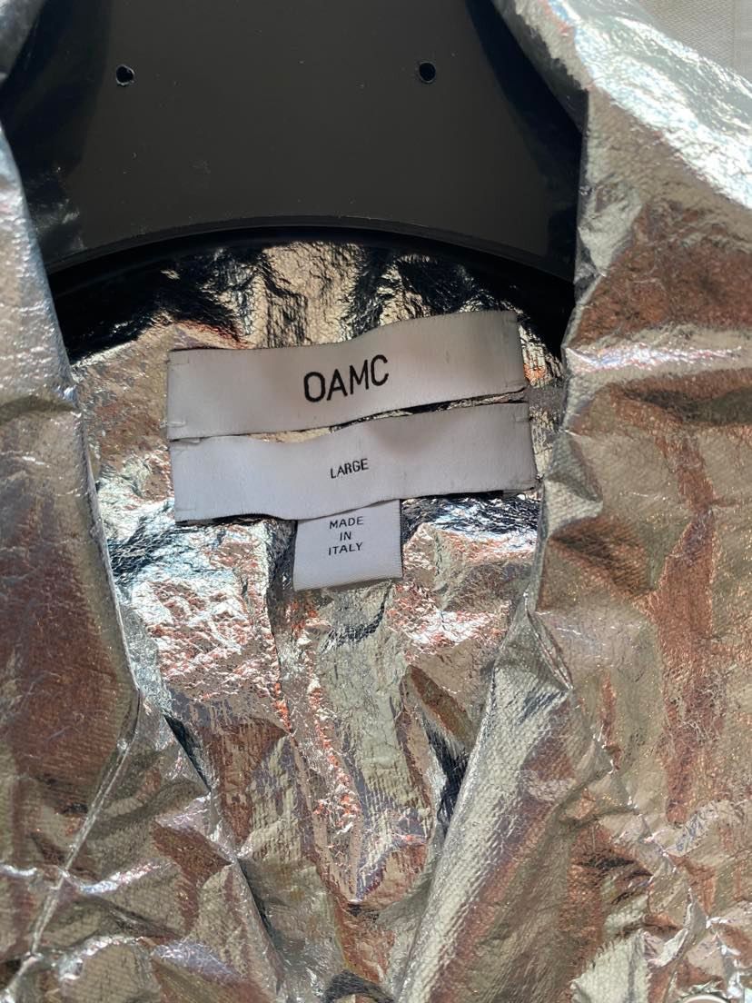 Oamc OAMC Houston Silver Jacket Silver | Grailed