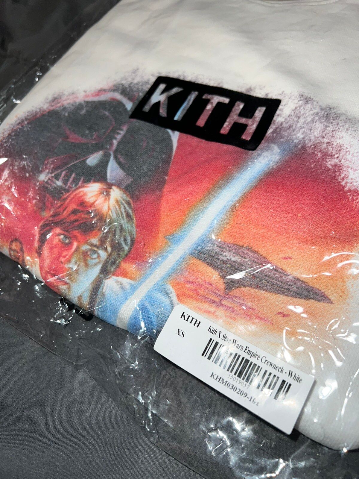 Kith Kith x Star Wars Empire Strikes Back Crewneck White XL | Grailed