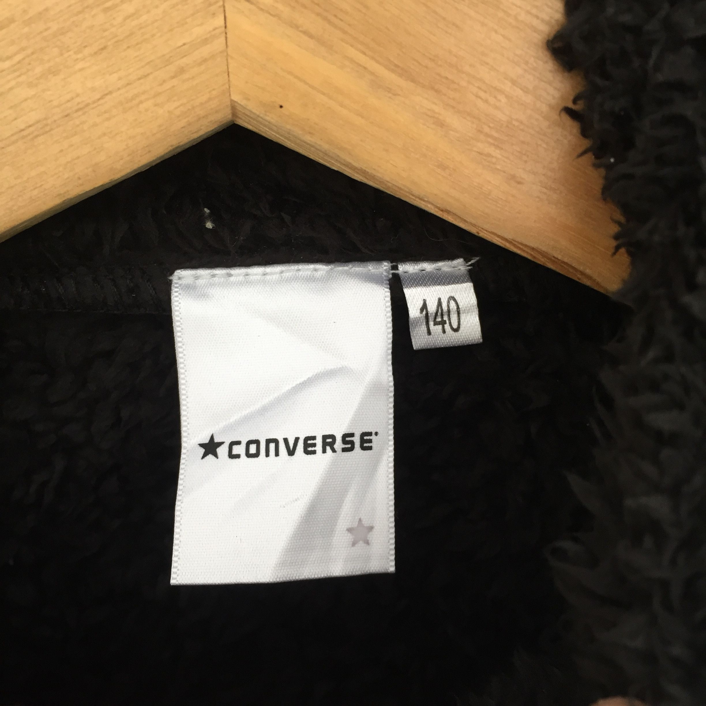 Converse × Japanese Brand Sweater Fleece Converse Long jJacket Size S Size US S / EU 44-46 / 1 - 3 Thumbnail