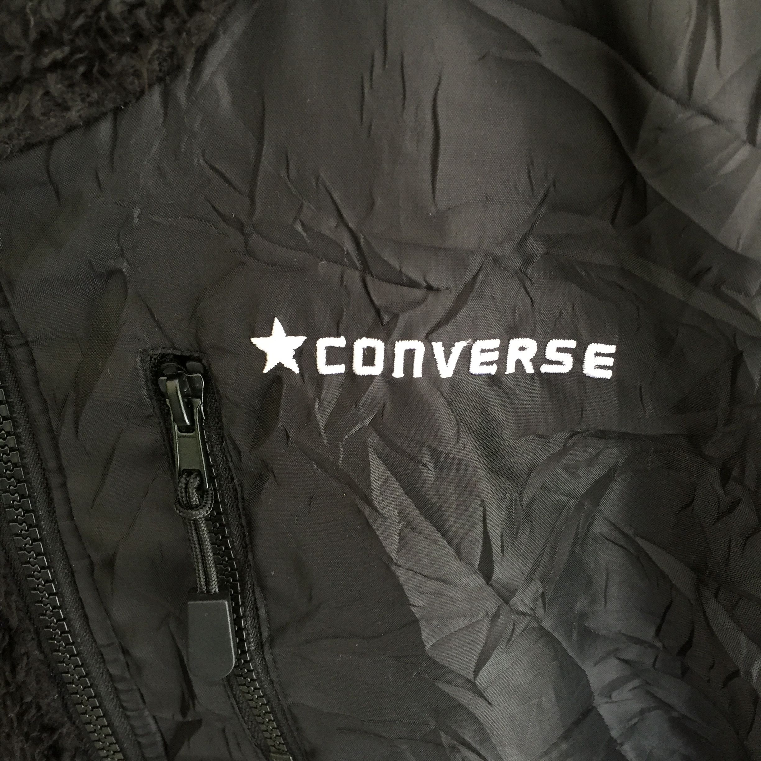 Converse × Japanese Brand Sweater Fleece Converse Long jJacket Size S Size US S / EU 44-46 / 1 - 2 Thumbnail