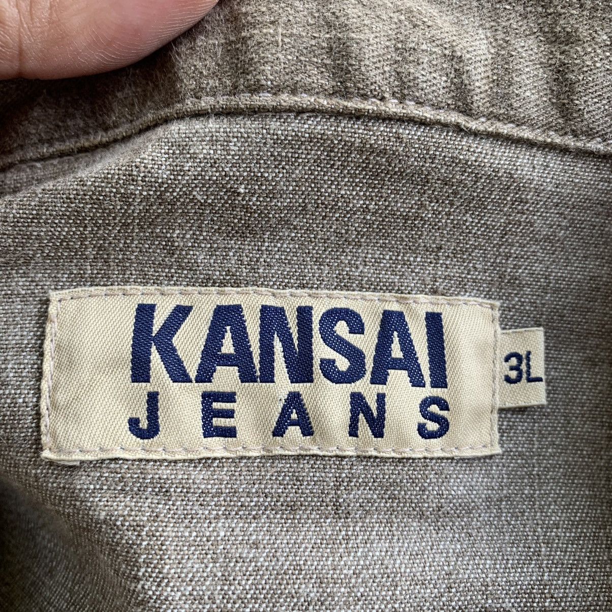 Japanese Brand Kansai Jeans denim jacket Size US XXL / EU 58 / 5 - 14 Thumbnail