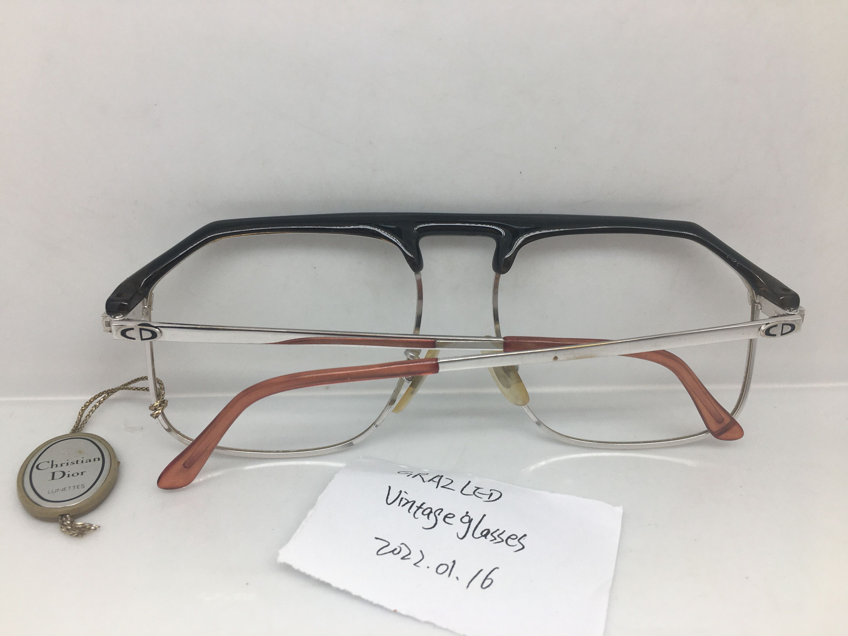 Christian Dior Monsieur Vintage Christian Dior Monsieur 2135A 72 Eyeglasses New Size ONE SIZE - 3 Thumbnail