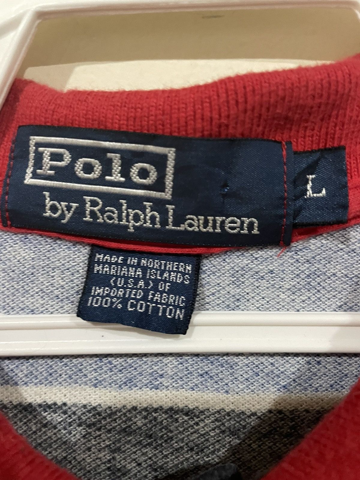 Polo Ralph Lauren 90s Ralph Lauren Polo Small Logo Multicolour Block Shirts Size US L / EU 52-54 / 3 - 7 Thumbnail