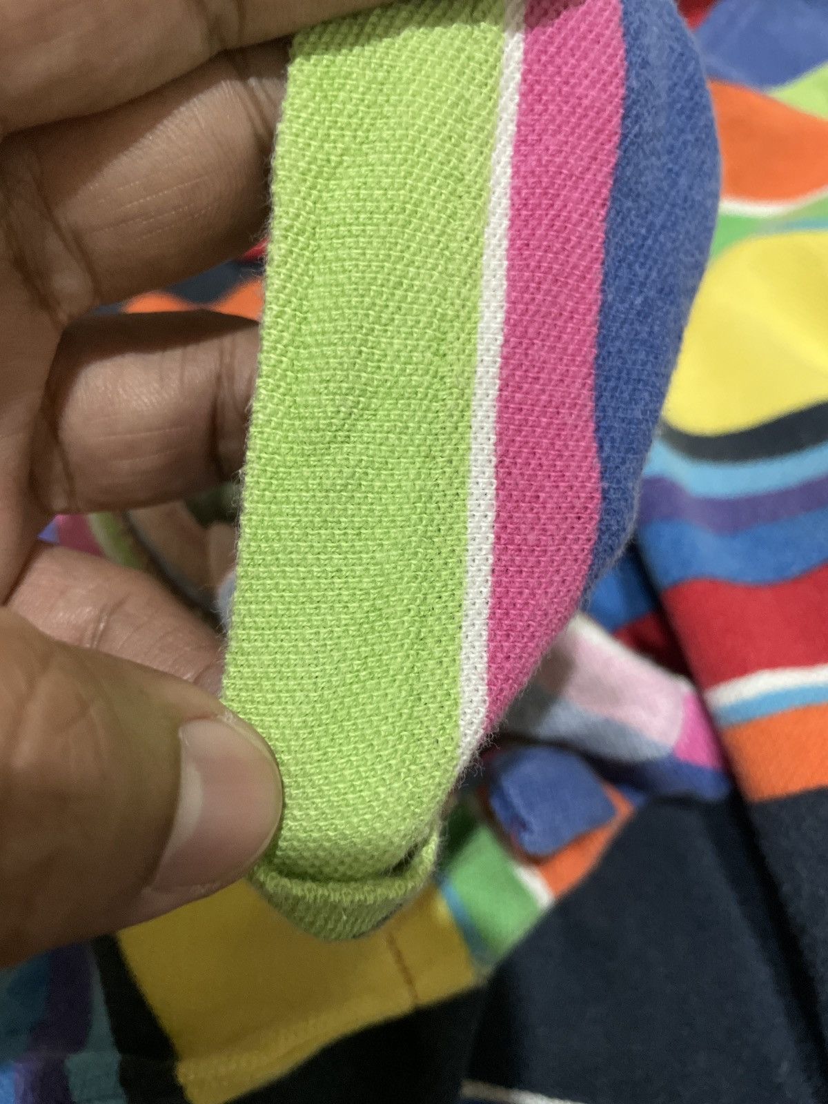 Polo Ralph Lauren 90s Ralph Lauren Polo Small Logo Multicolour Block Shirts Size US L / EU 52-54 / 3 - 10 Thumbnail