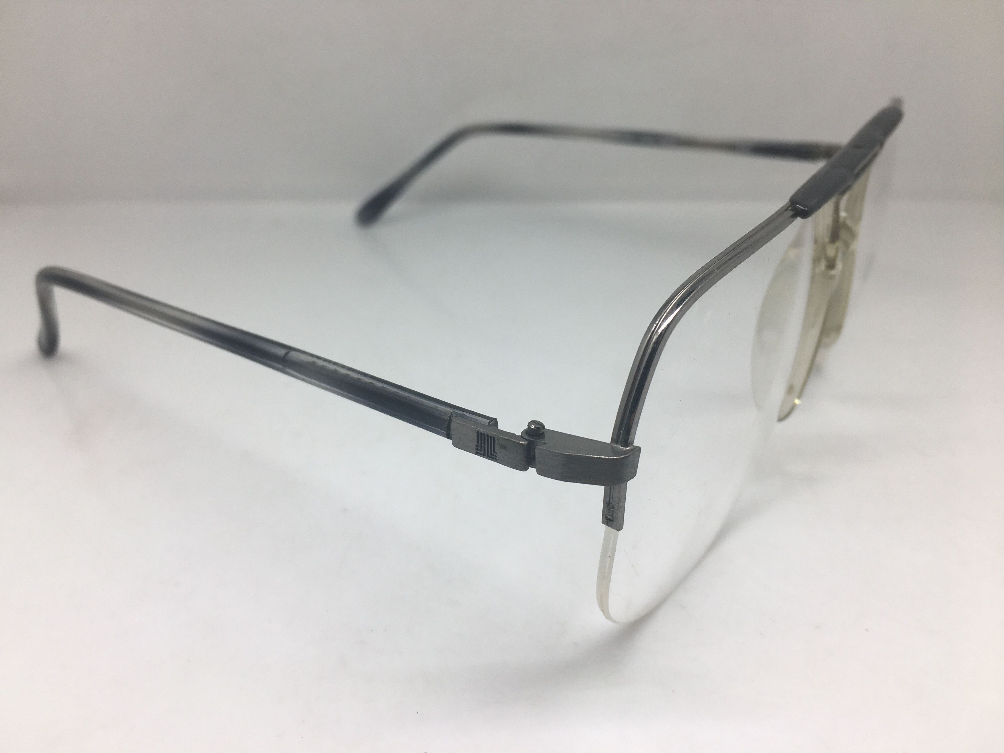 Lanvin Vintage 80s Lanvin 104-063 Aviator Eyeglasses France New Size ONE SIZE - 2 Thumbnail