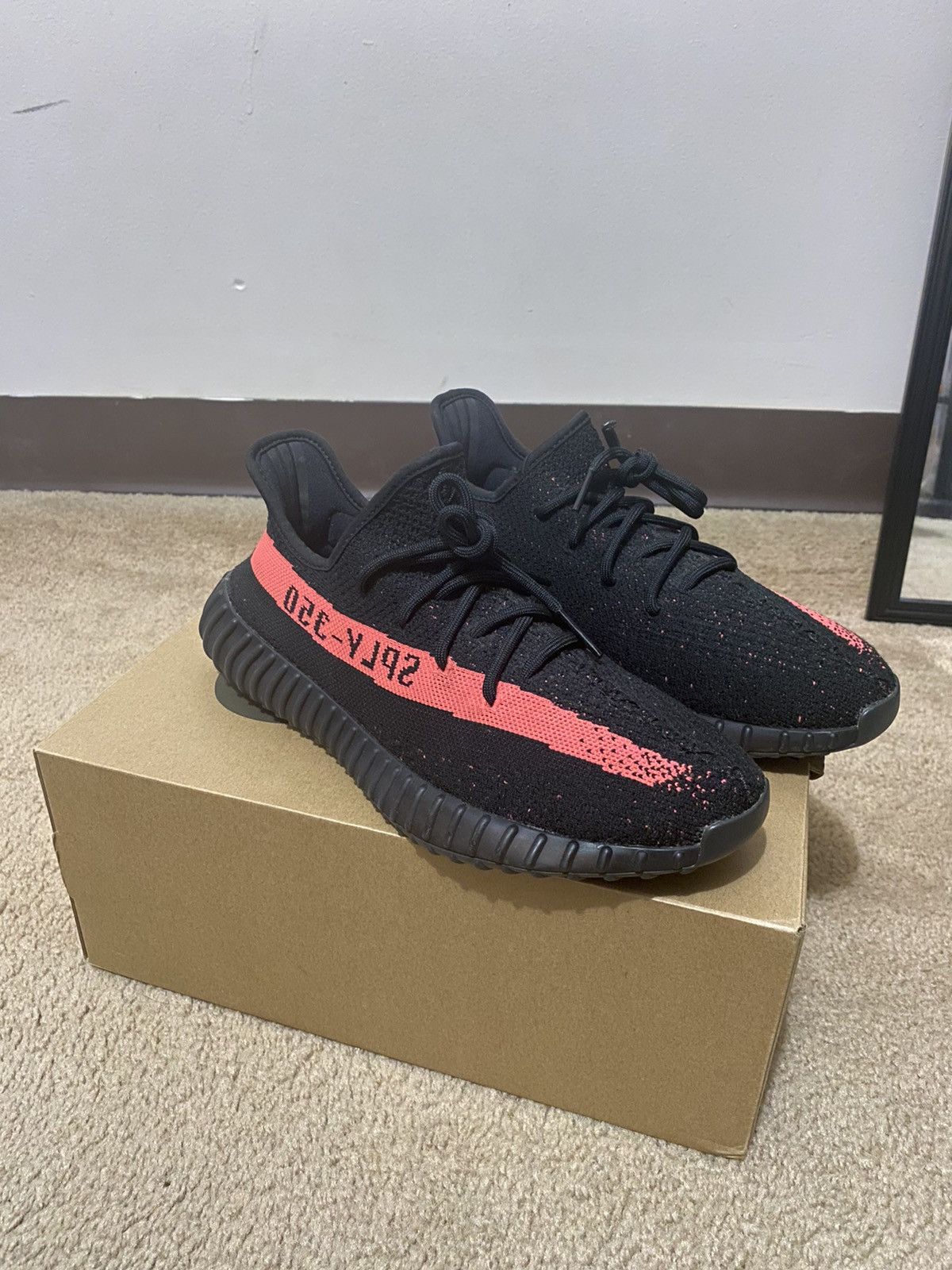 Yeezy Boost 350 V2 Red Stripe 2016