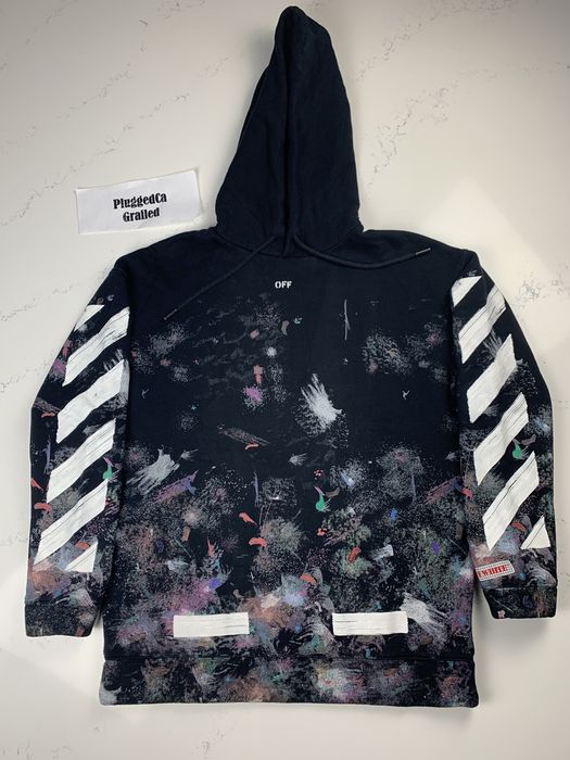 White hot sale galaxy hoodie