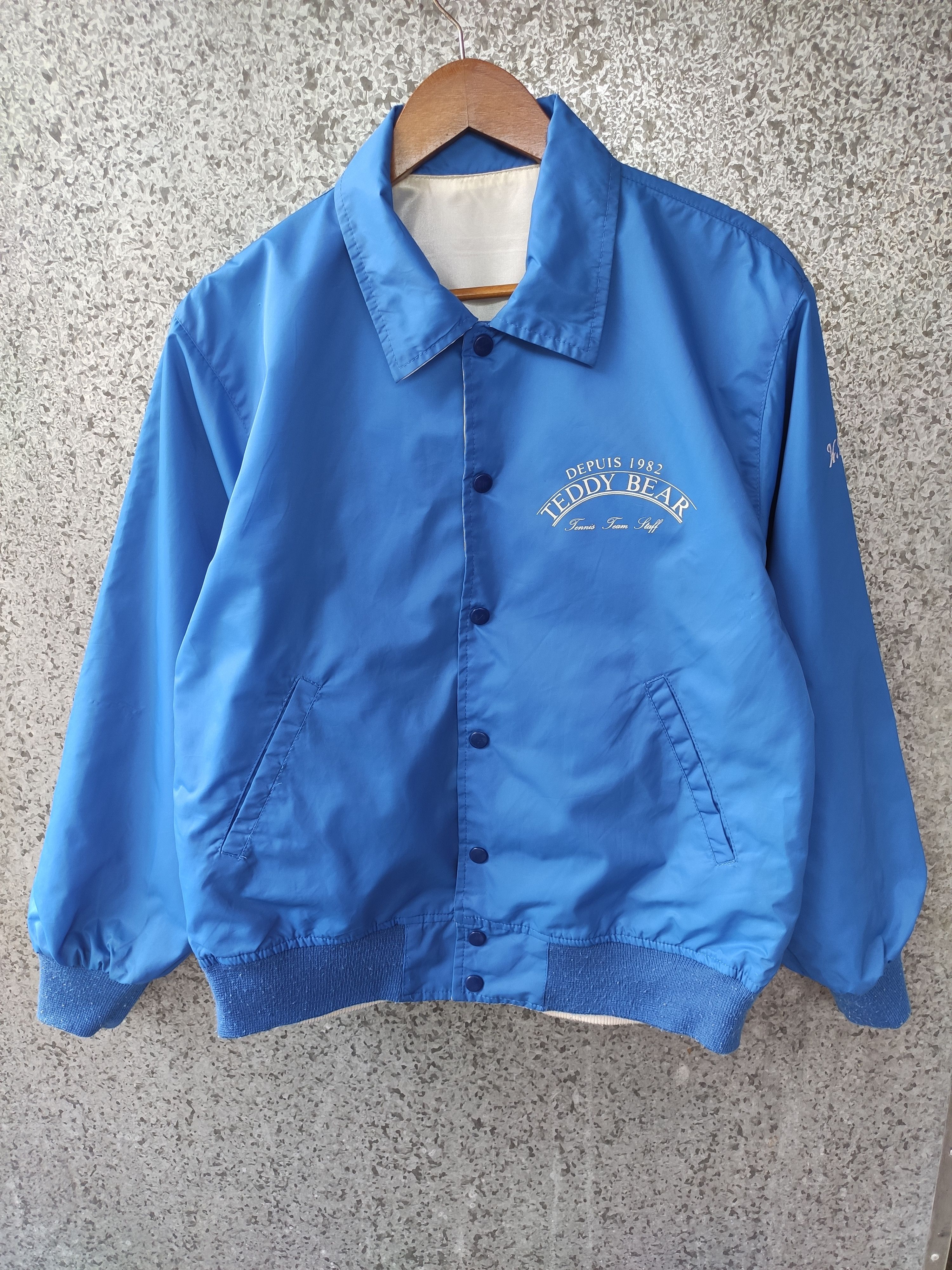 Vintage Vintage 80s Vintage Teddy Bear Tennis Team Depuis 1982 Size US L / EU 52-54 / 3 - 2 Thumbnail