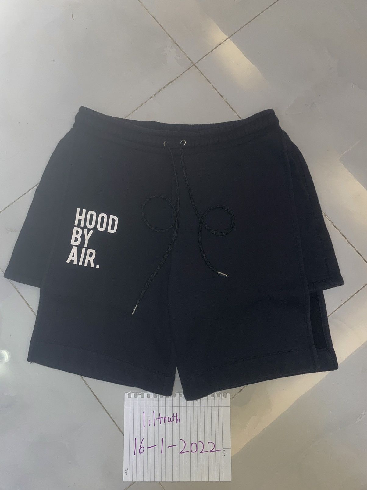 Hood By Air Double Layer Shorts Grailed