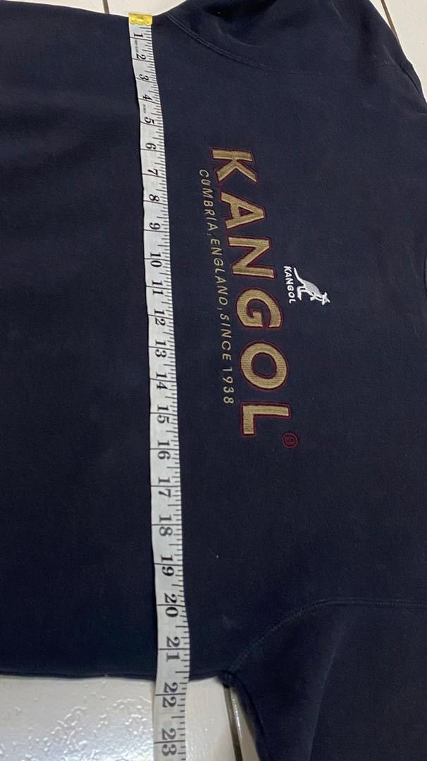 Kangol × Vintage Vintage Distressed Kangol Sweatshirt Jumper Pullover Size US M / EU 48-50 / 2 - 10 Thumbnail