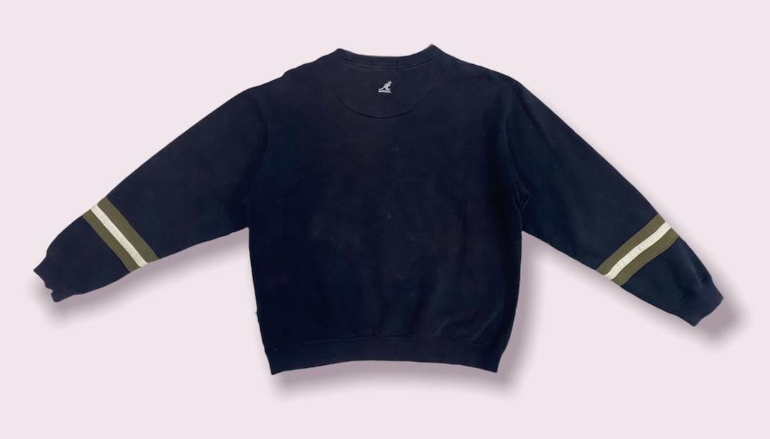 Kangol × Vintage Vintage Distressed Kangol Sweatshirt Jumper Pullover Size US M / EU 48-50 / 2 - 2 Thumbnail