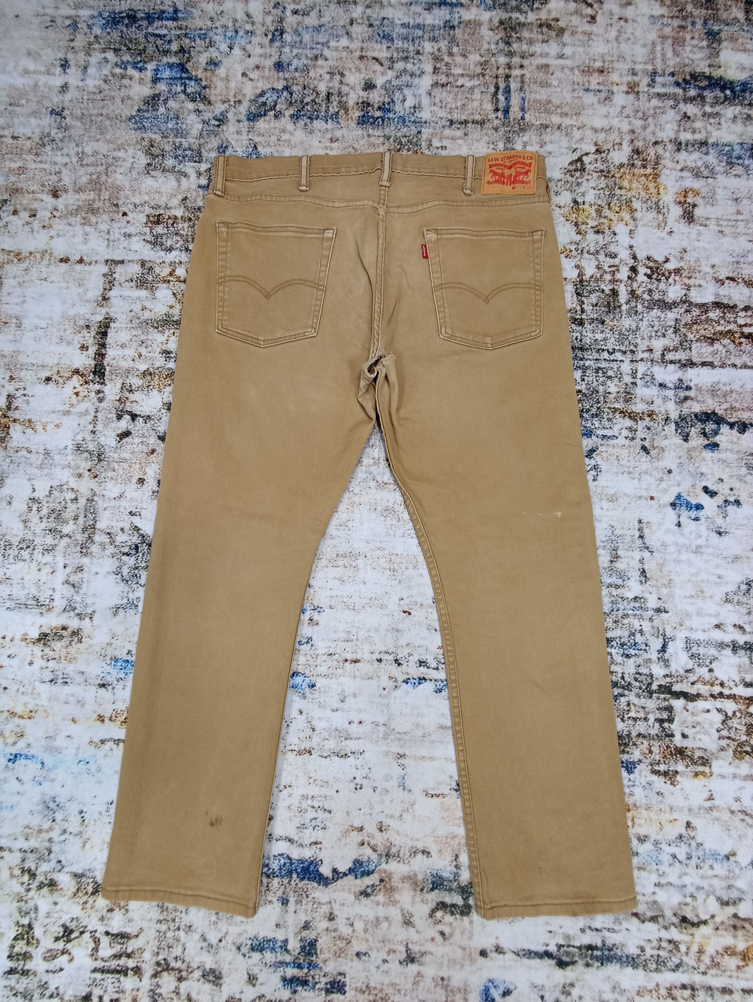 Levi's × Vintage Vintage Levi's 513 Brown Jeans - J060 Size US 39 - 2 Thumbnail