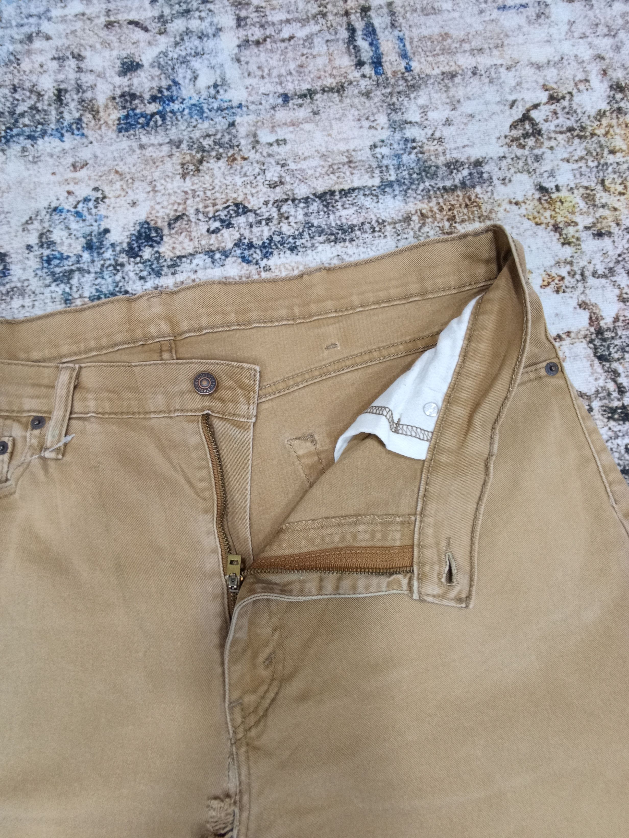 Levi's × Vintage Vintage Levi's 513 Brown Jeans - J060 Size US 39 - 3 Thumbnail