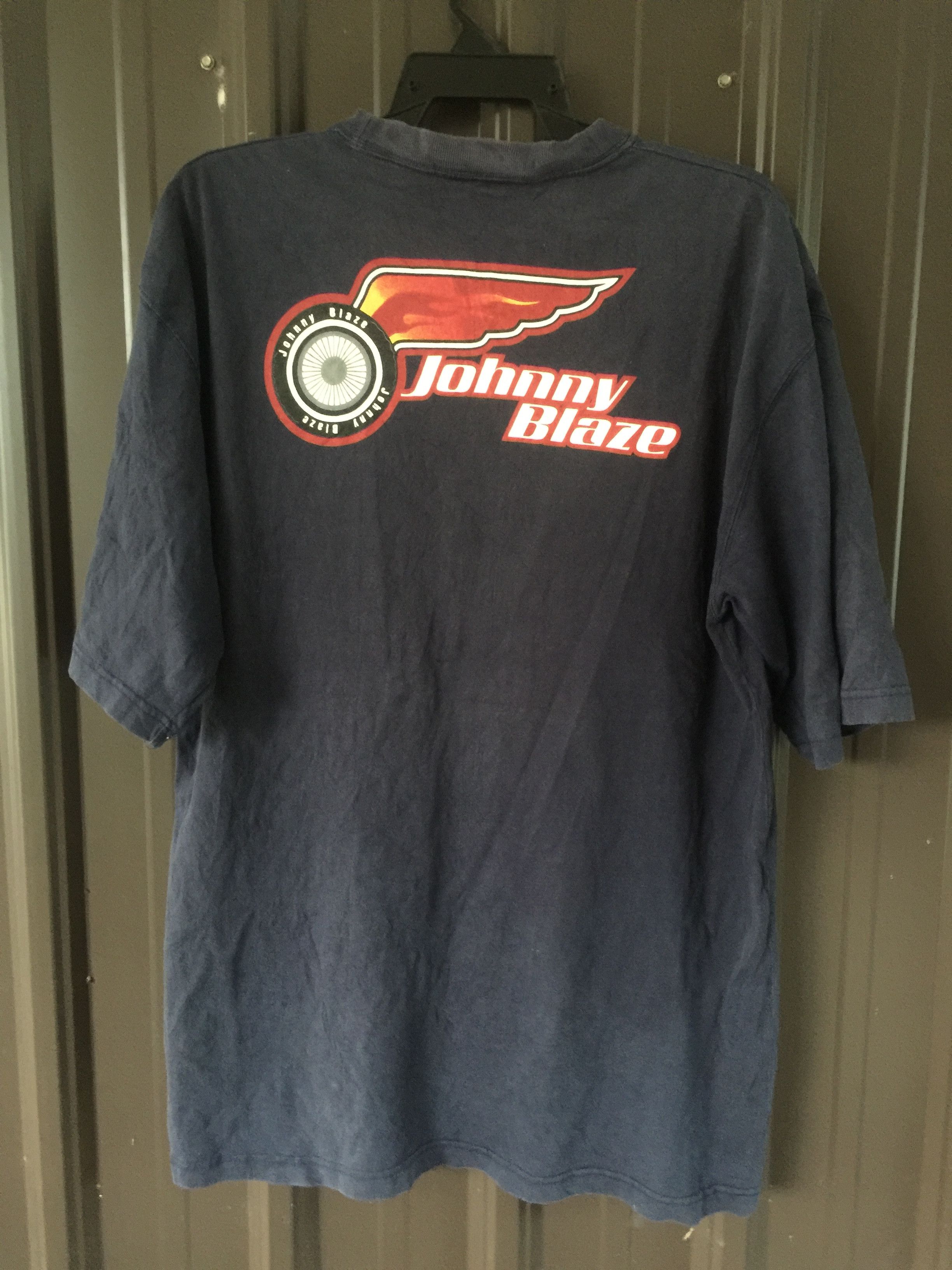 Band Tees 🔥Vintage Johnny Blaze Sunfaded Tee Size US M / EU 48-50 / 2 - 4 Thumbnail