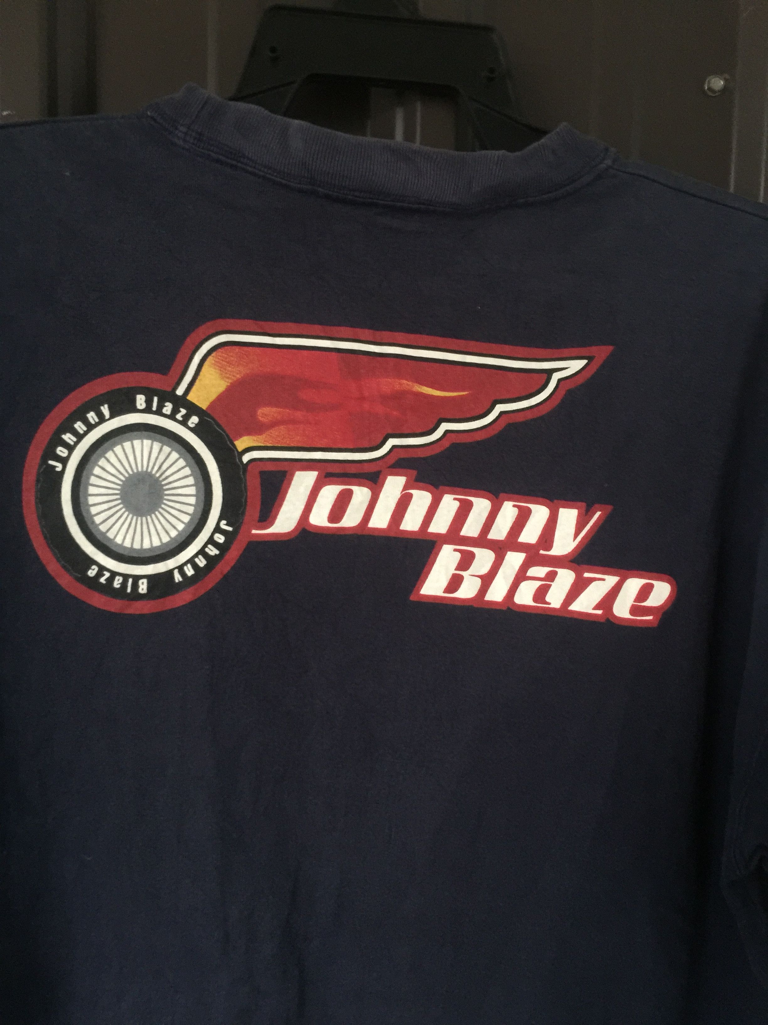 Band Tees 🔥Vintage Johnny Blaze Sunfaded Tee Size US M / EU 48-50 / 2 - 3 Thumbnail
