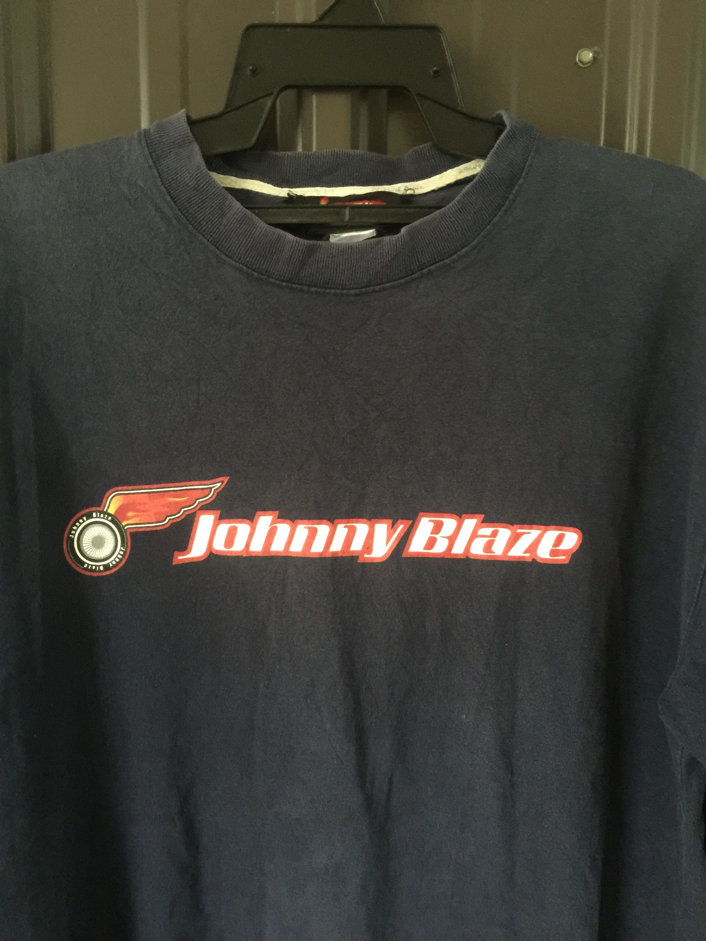 Band Tees 🔥Vintage Johnny Blaze Sunfaded Tee Size US M / EU 48-50 / 2 - 1 Thumbnail