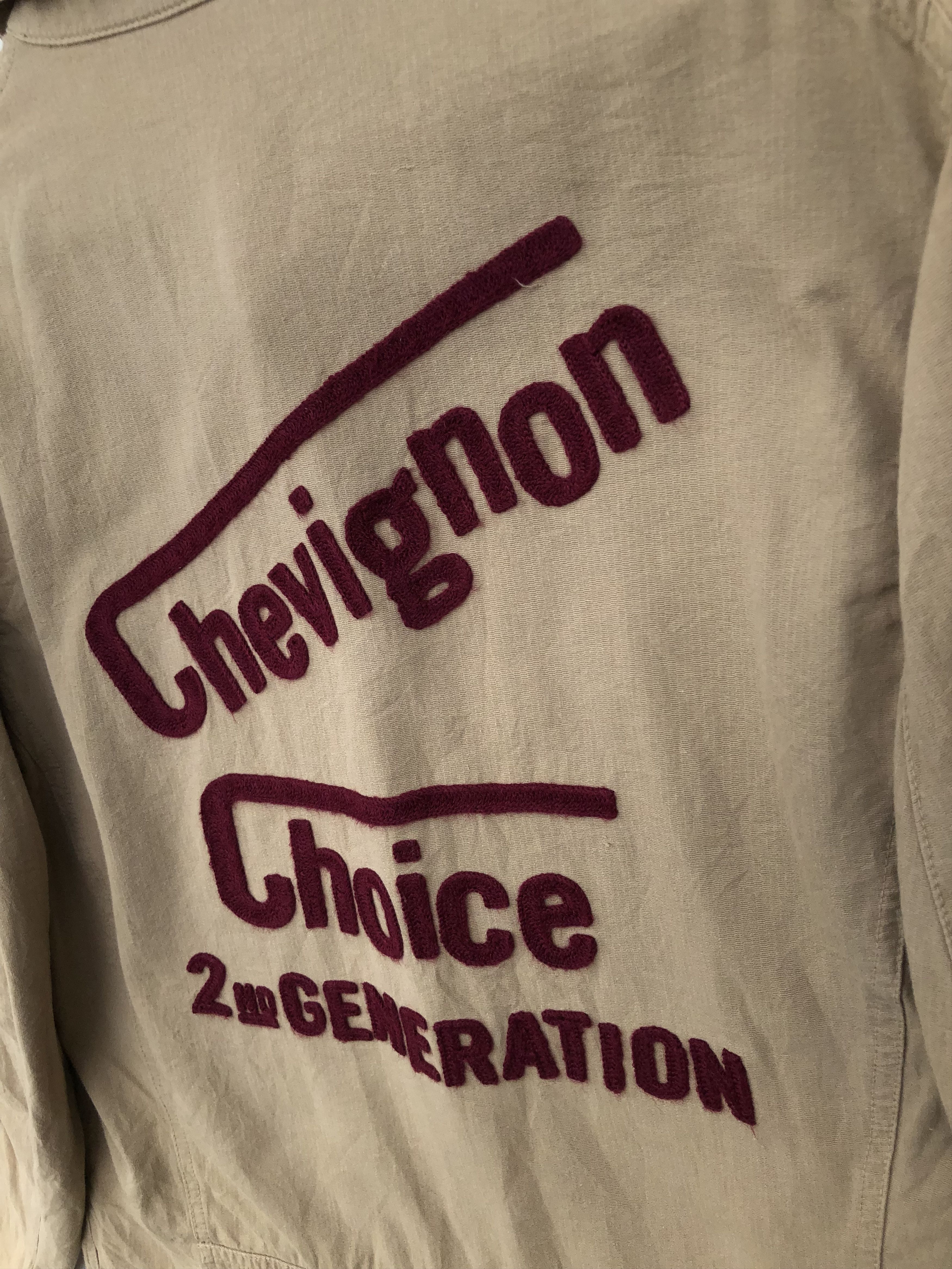 Chevignon RARE🔥CHEVIGNON MILITARY STYLE PATCH JACKET LOOSE FIT Size US M / EU 48-50 / 2 - 9 Thumbnail