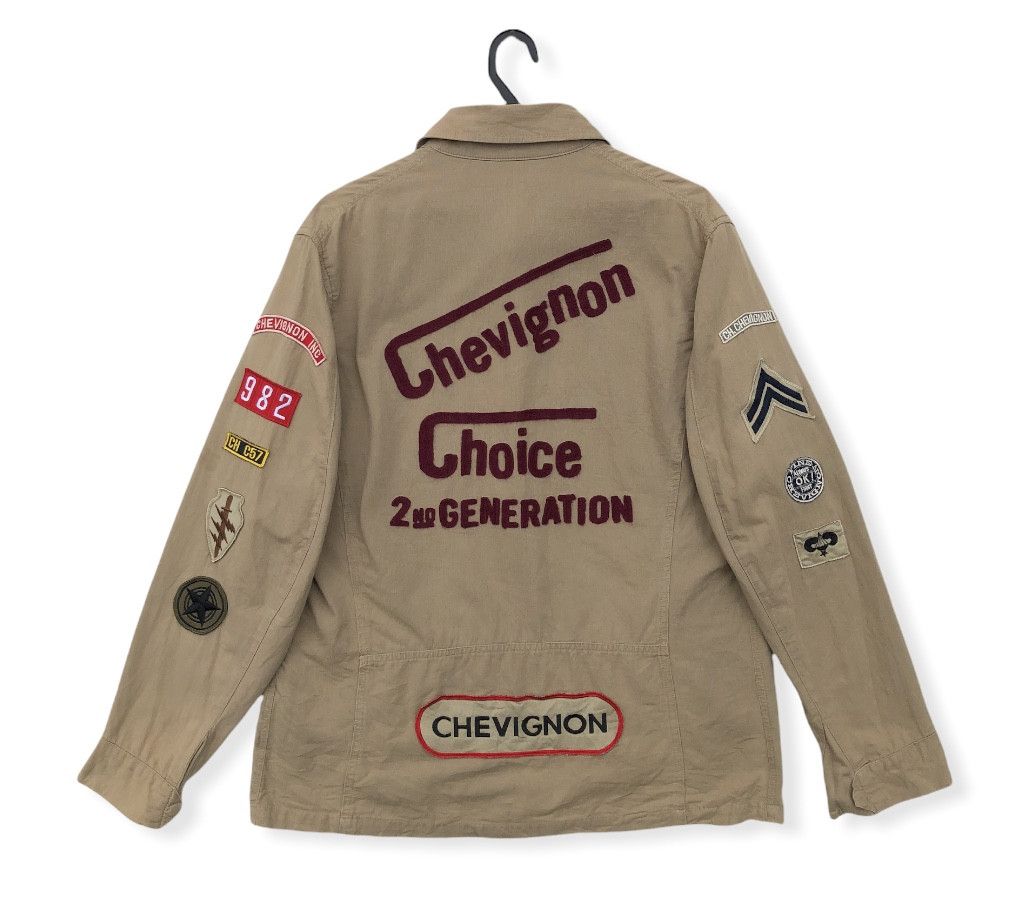 Chevignon RARE🔥CHEVIGNON MILITARY STYLE PATCH JACKET LOOSE FIT Size US M / EU 48-50 / 2 - 1 Thumbnail