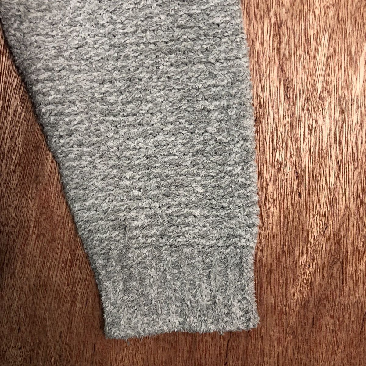 Homespun Knitwear Japanese Natural Beauty Grey Mohair Shag Shaggy Knitwear Size US M / EU 48-50 / 2 - 4 Thumbnail