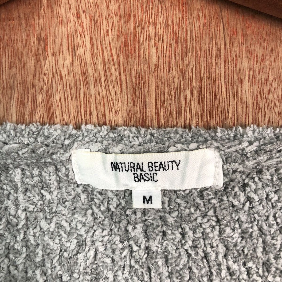 Homespun Knitwear Japanese Natural Beauty Grey Mohair Shag Shaggy Knitwear Size US M / EU 48-50 / 2 - 9 Thumbnail