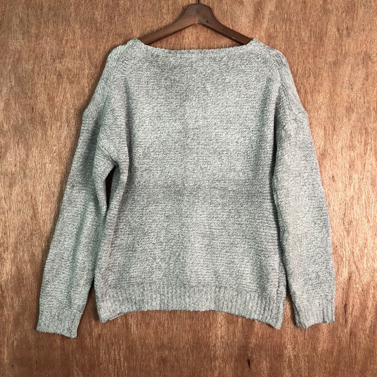 Homespun Knitwear Japanese Natural Beauty Grey Mohair Shag Shaggy Knitwear Size US M / EU 48-50 / 2 - 10 Thumbnail