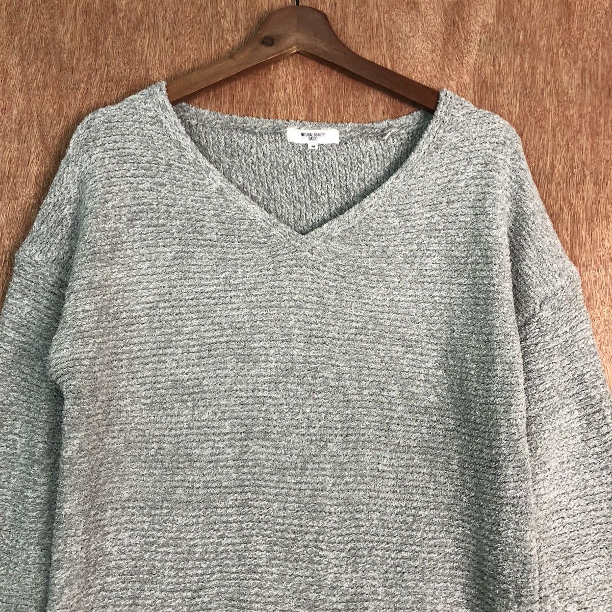 Homespun Knitwear Japanese Natural Beauty Grey Mohair Shag Shaggy Knitwear Size US M / EU 48-50 / 2 - 2 Thumbnail