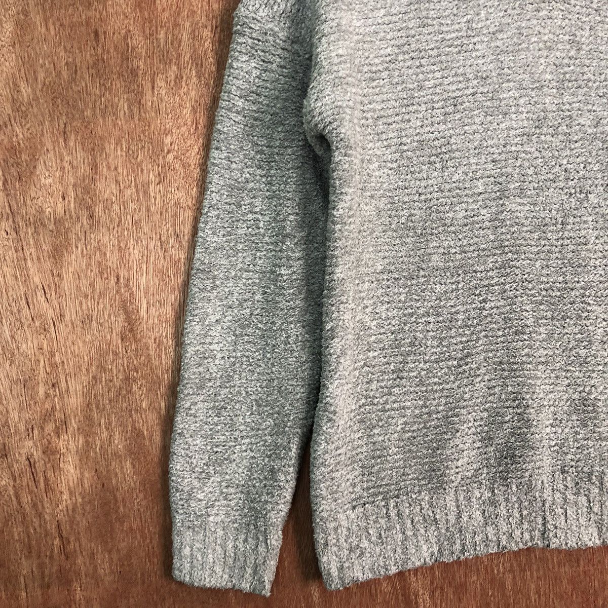 Homespun Knitwear Japanese Natural Beauty Grey Mohair Shag Shaggy Knitwear Size US M / EU 48-50 / 2 - 7 Thumbnail