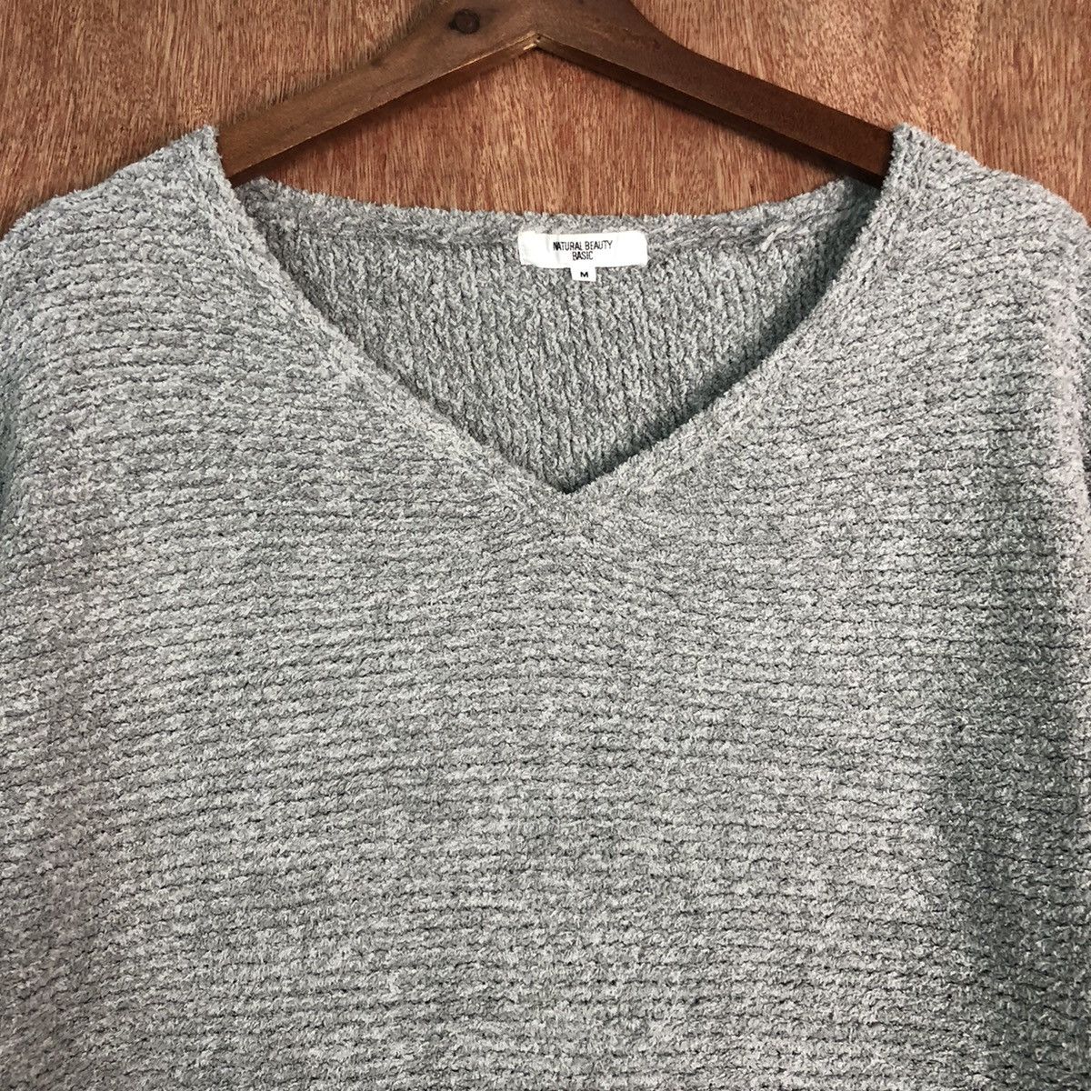 Homespun Knitwear Japanese Natural Beauty Grey Mohair Shag Shaggy Knitwear Size US M / EU 48-50 / 2 - 8 Thumbnail