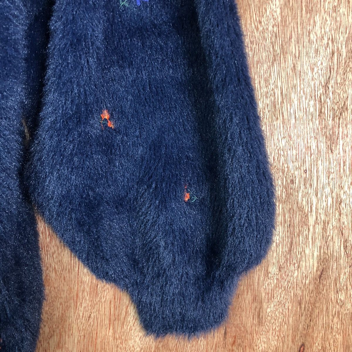Homespun Knitwear × Japanese Brand Claude Michel Blue MOhair Shag Shaggy Knitwear Size US M / EU 48-50 / 2 - 4 Thumbnail