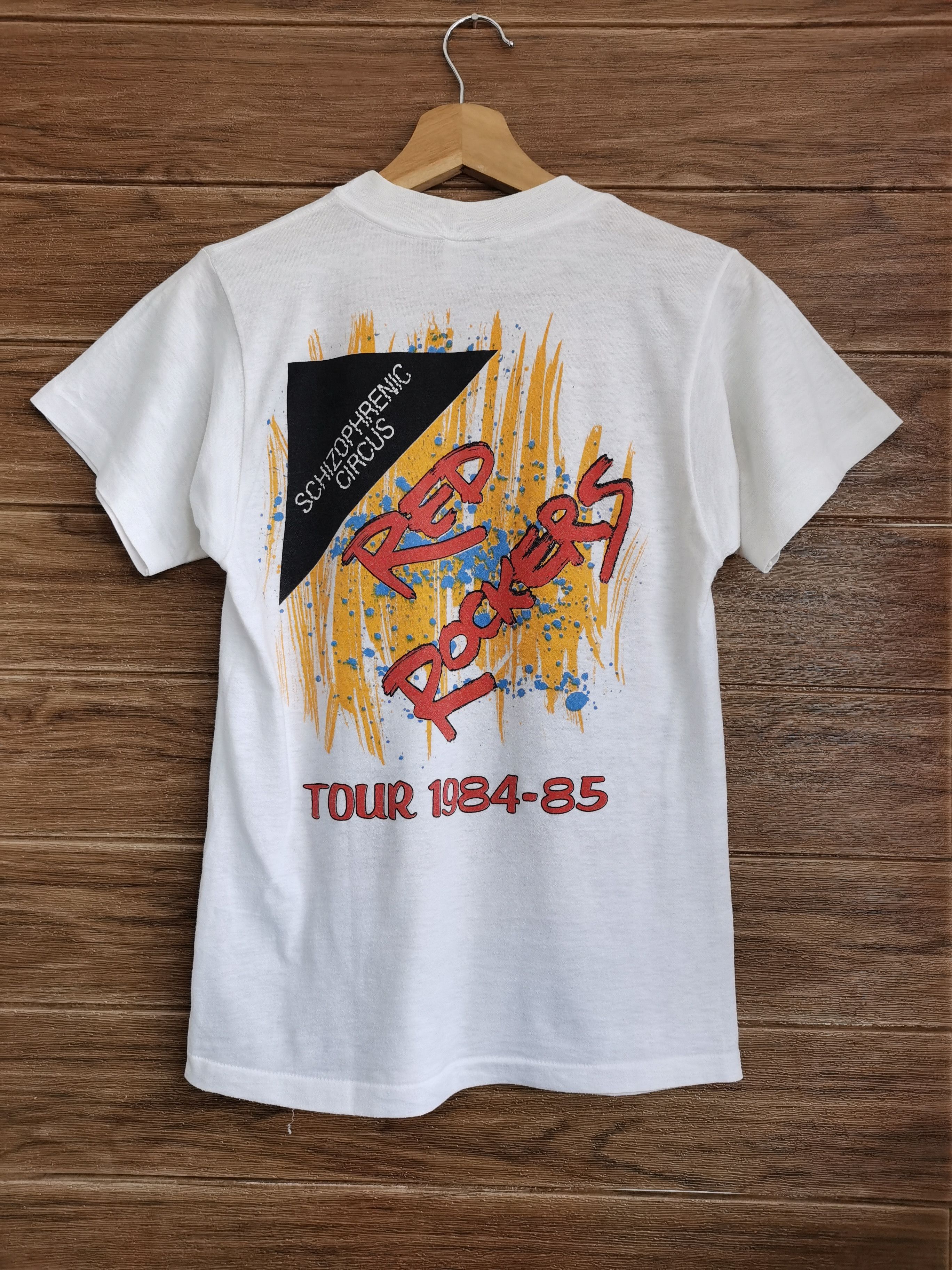 Band Tees VTG SINGLE STITCH RED ROCKERS SCHIZOPHRENIC CIRCUS TOUR 84 Size US S / EU 44-46 / 1 - 3 Thumbnail