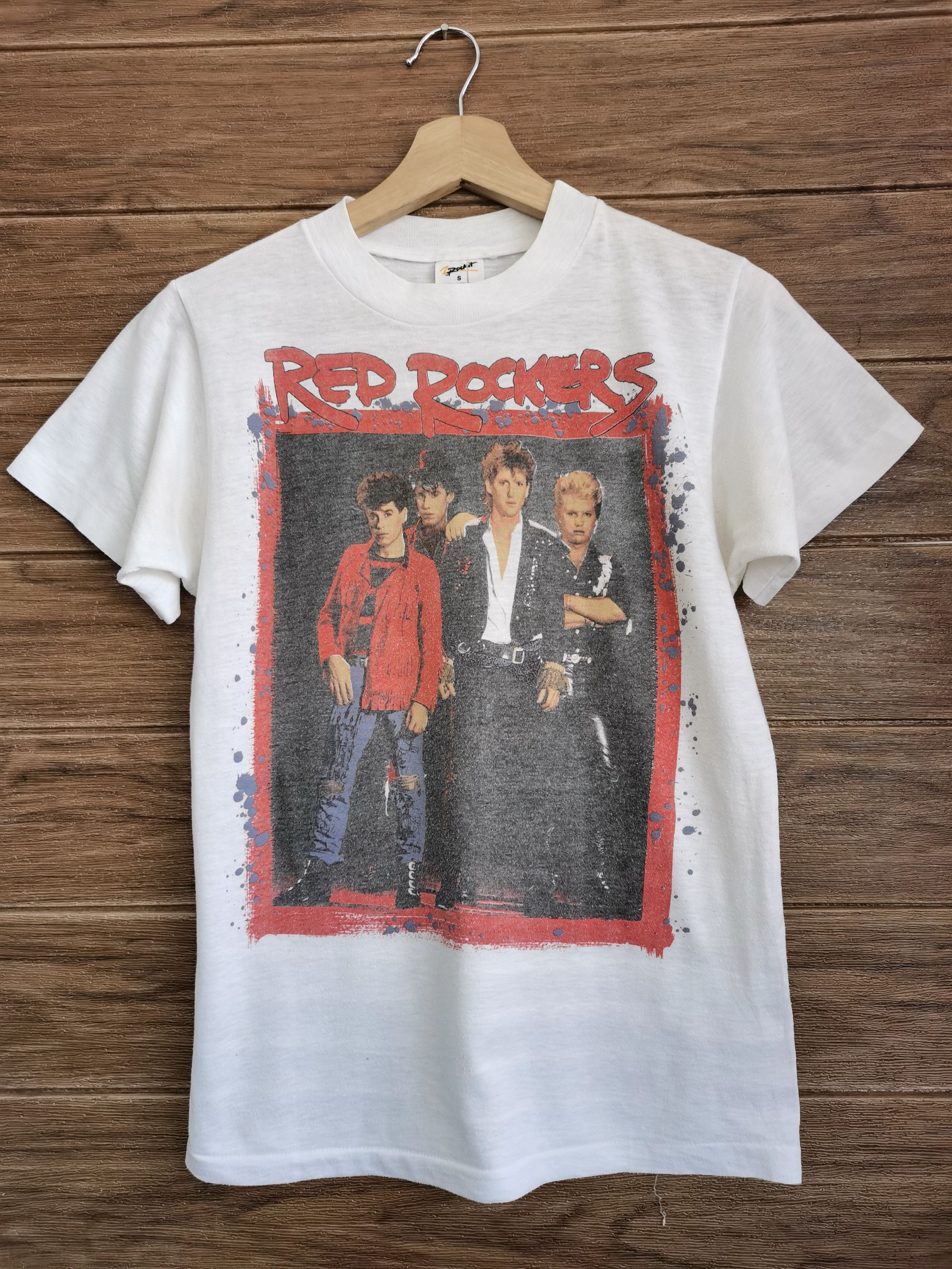 Band Tees VTG SINGLE STITCH RED ROCKERS SCHIZOPHRENIC CIRCUS TOUR 84 Size US S / EU 44-46 / 1 - 2 Thumbnail