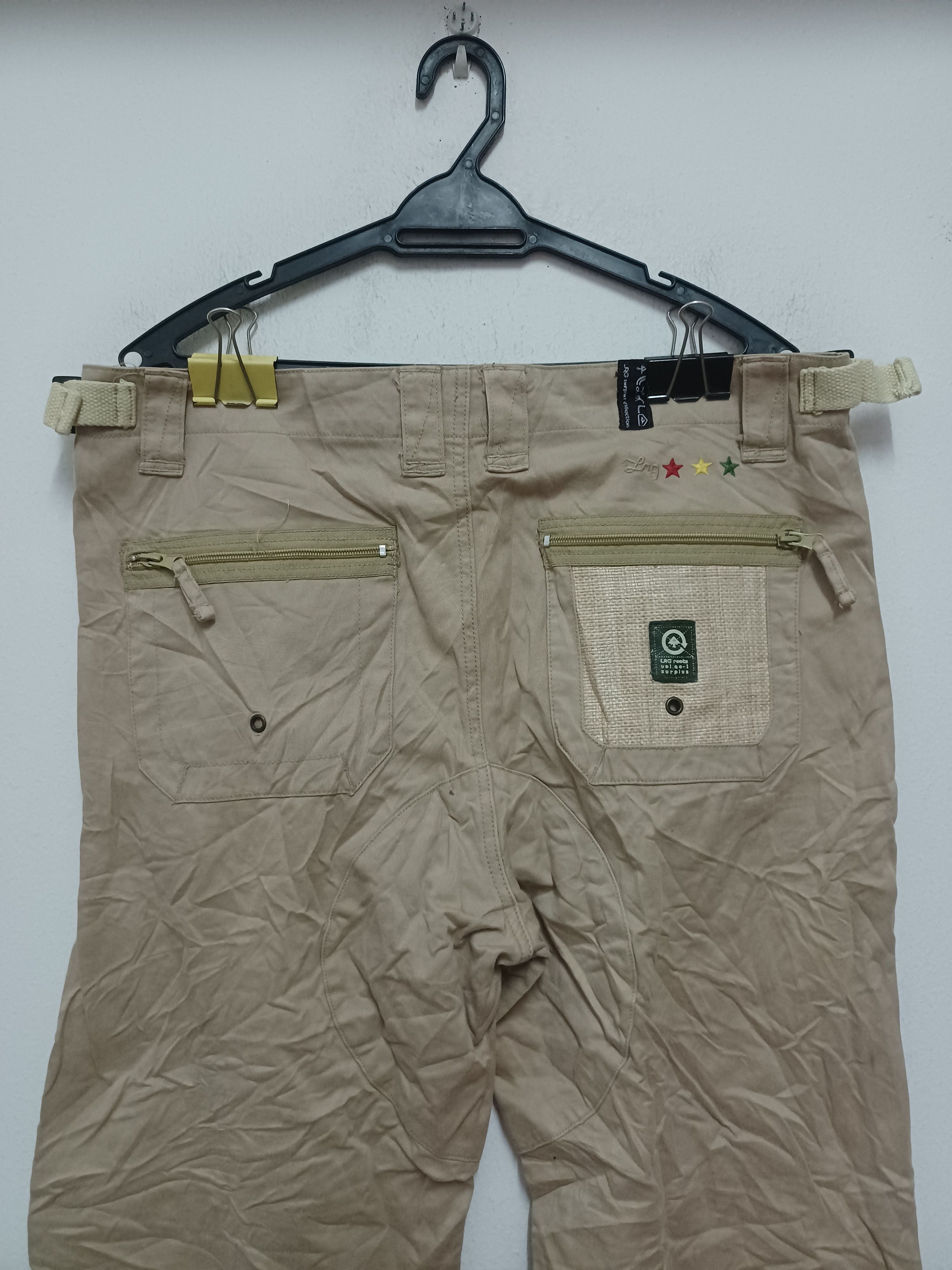 LPG ROOTS AND EQUIPMENT ZIPPER HEM PANTS