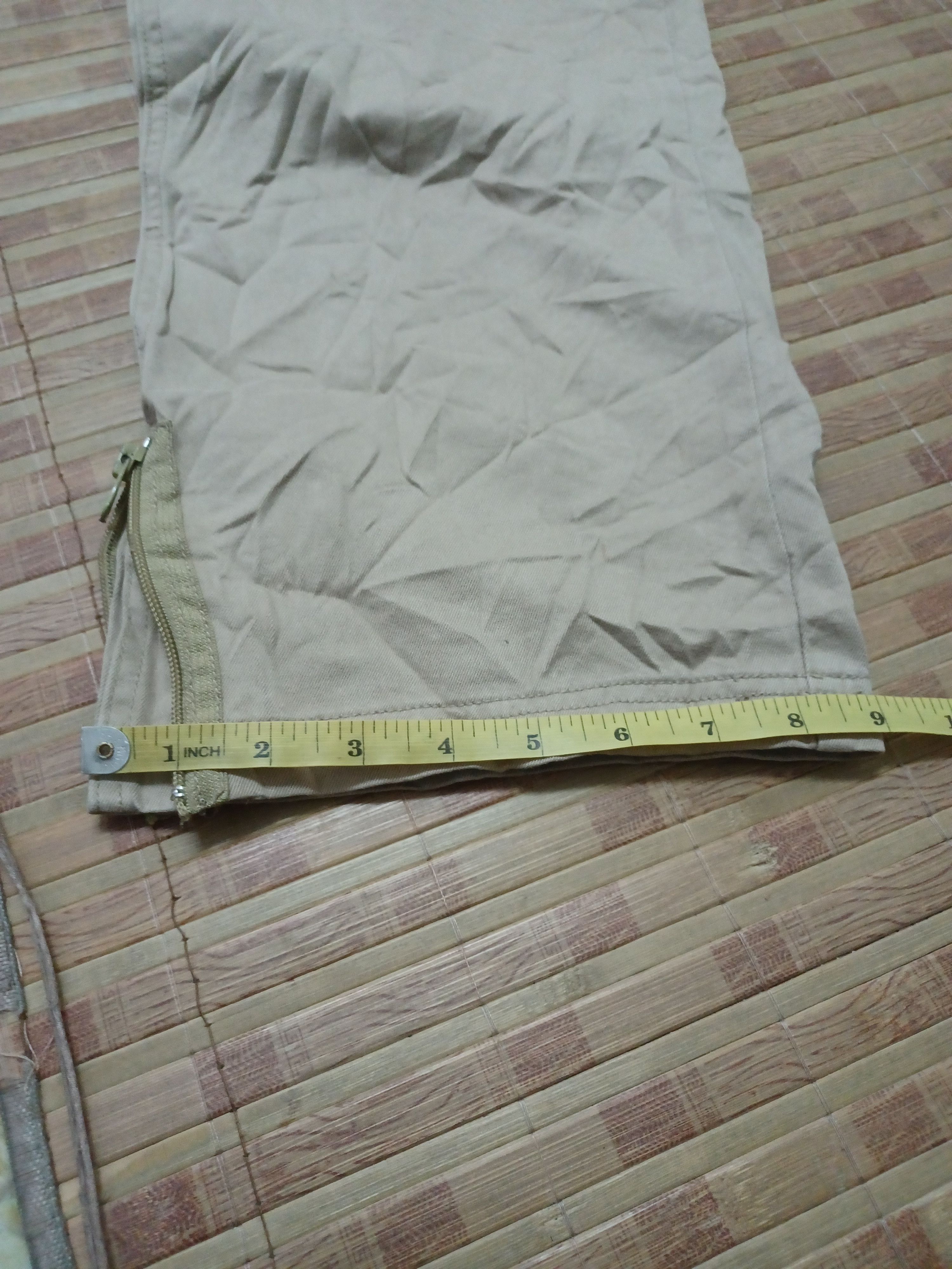 LPG ROOTS AND EQUIPMENT ZIPPER HEM PANTS