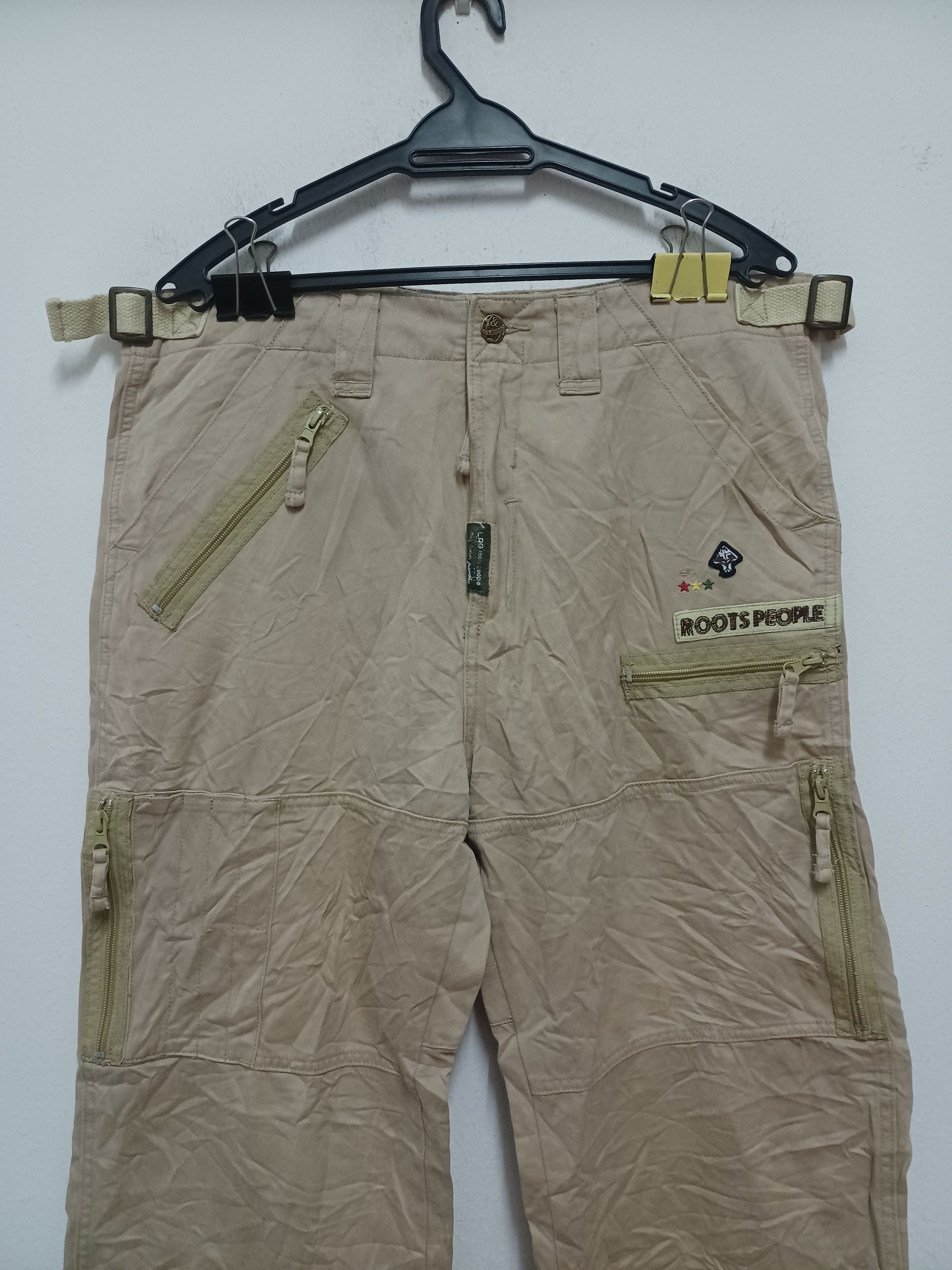 LPG ROOTS AND EQUIPMENT ZIPPER HEM PANTS