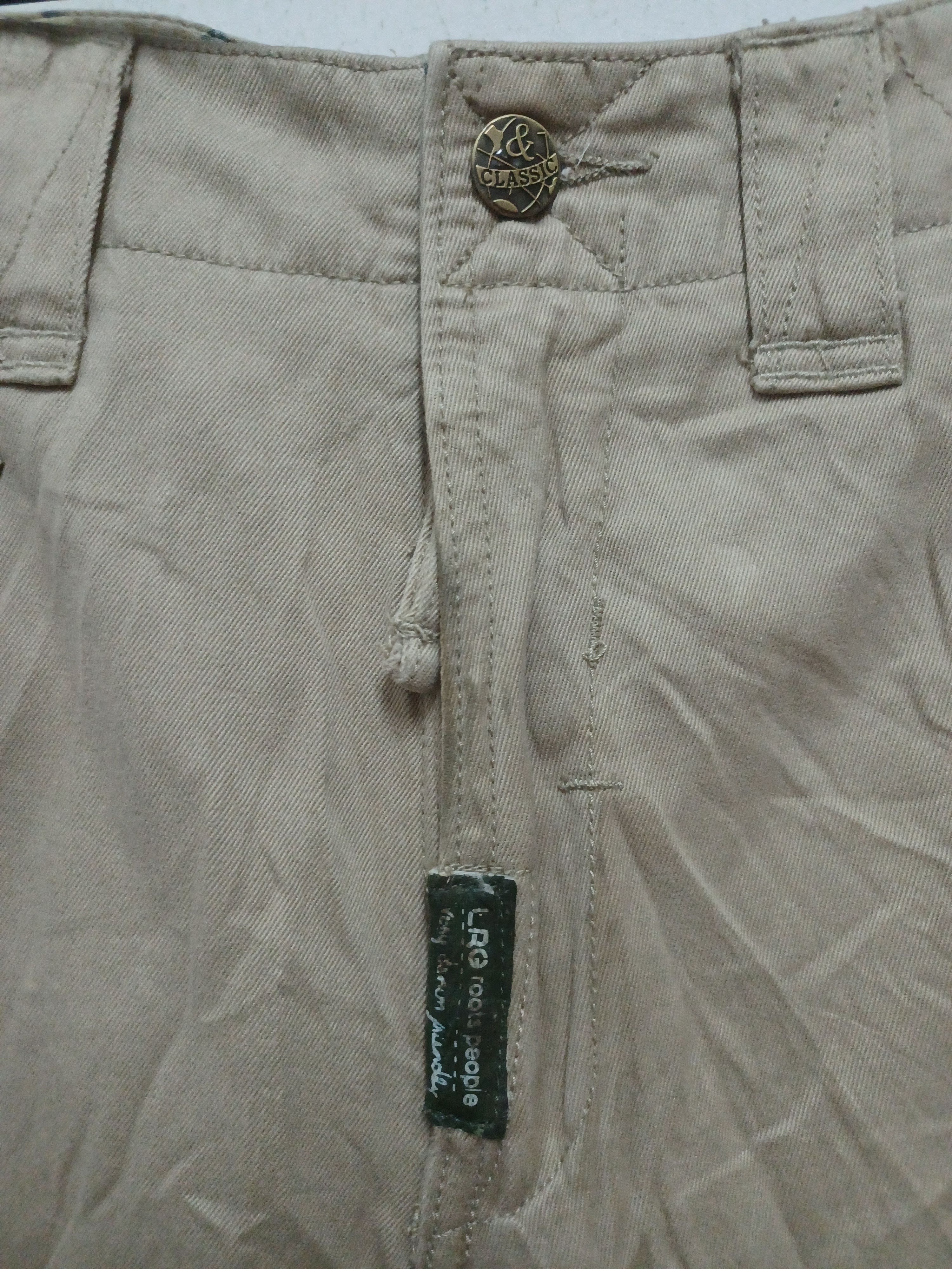 LPG ROOTS AND EQUIPMENT ZIPPER HEM PANTS