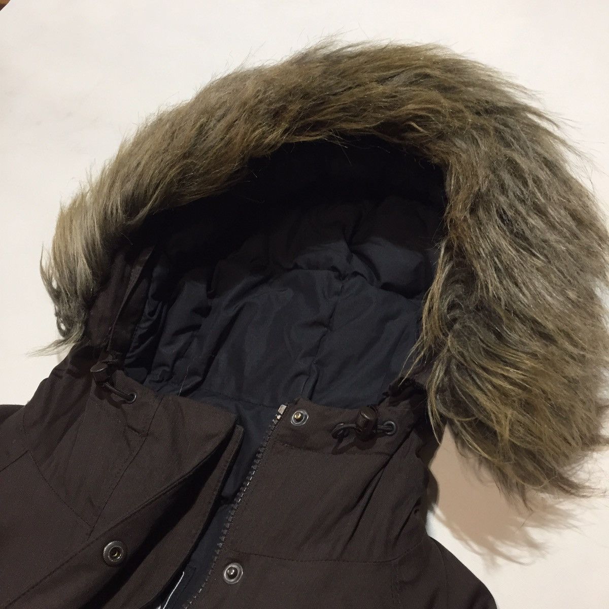 The North Face × Vintage The North Face Women Parka Down Jacket Brown Size US XS / EU 42 / 0 - 9 Thumbnail