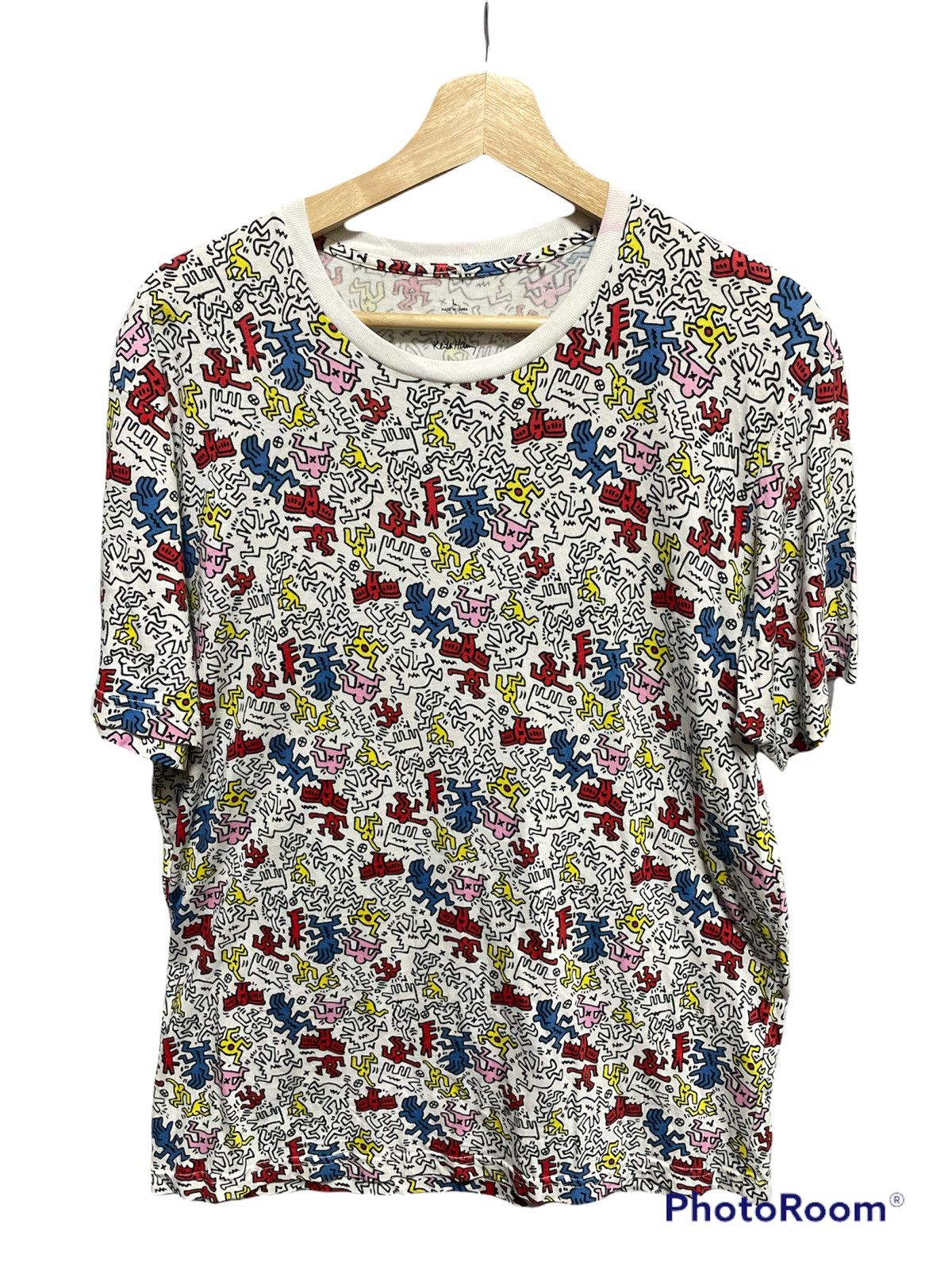 Japanese Brand × Keith Haring × MoMA Rare Full Print Keith Haring Moma Special Edition by Uniqlo Size US L / EU 52-54 / 3 - 1 Thumbnail