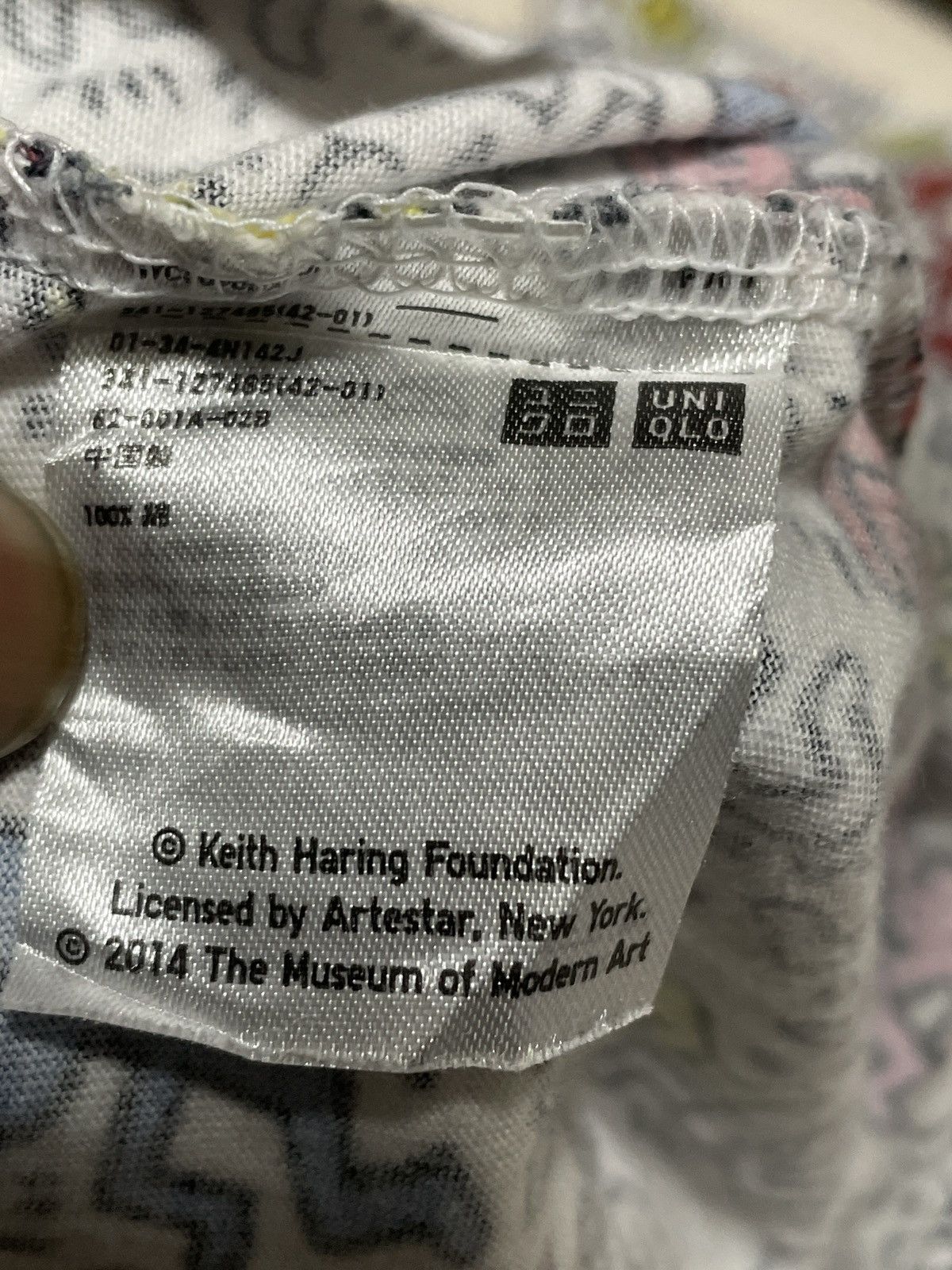 Japanese Brand × Keith Haring × MoMA Rare Full Print Keith Haring Moma Special Edition by Uniqlo Size US L / EU 52-54 / 3 - 5 Thumbnail