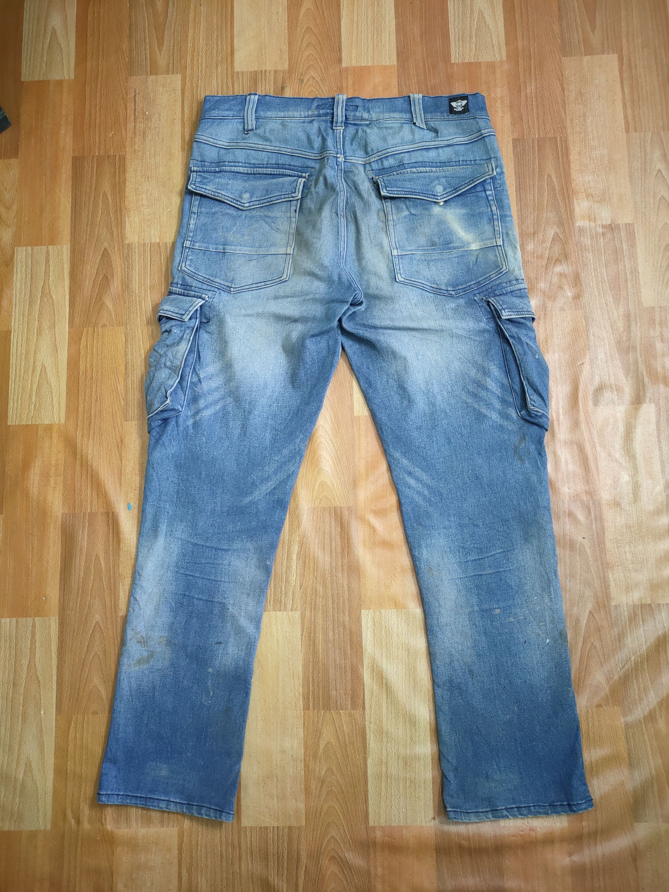 Japanese Brand × Vintage JAPANESE BRAND RUSTY DISTRESSED WORKWEAR CARGO PANTS Size US 34 / EU 50 - 6 Thumbnail