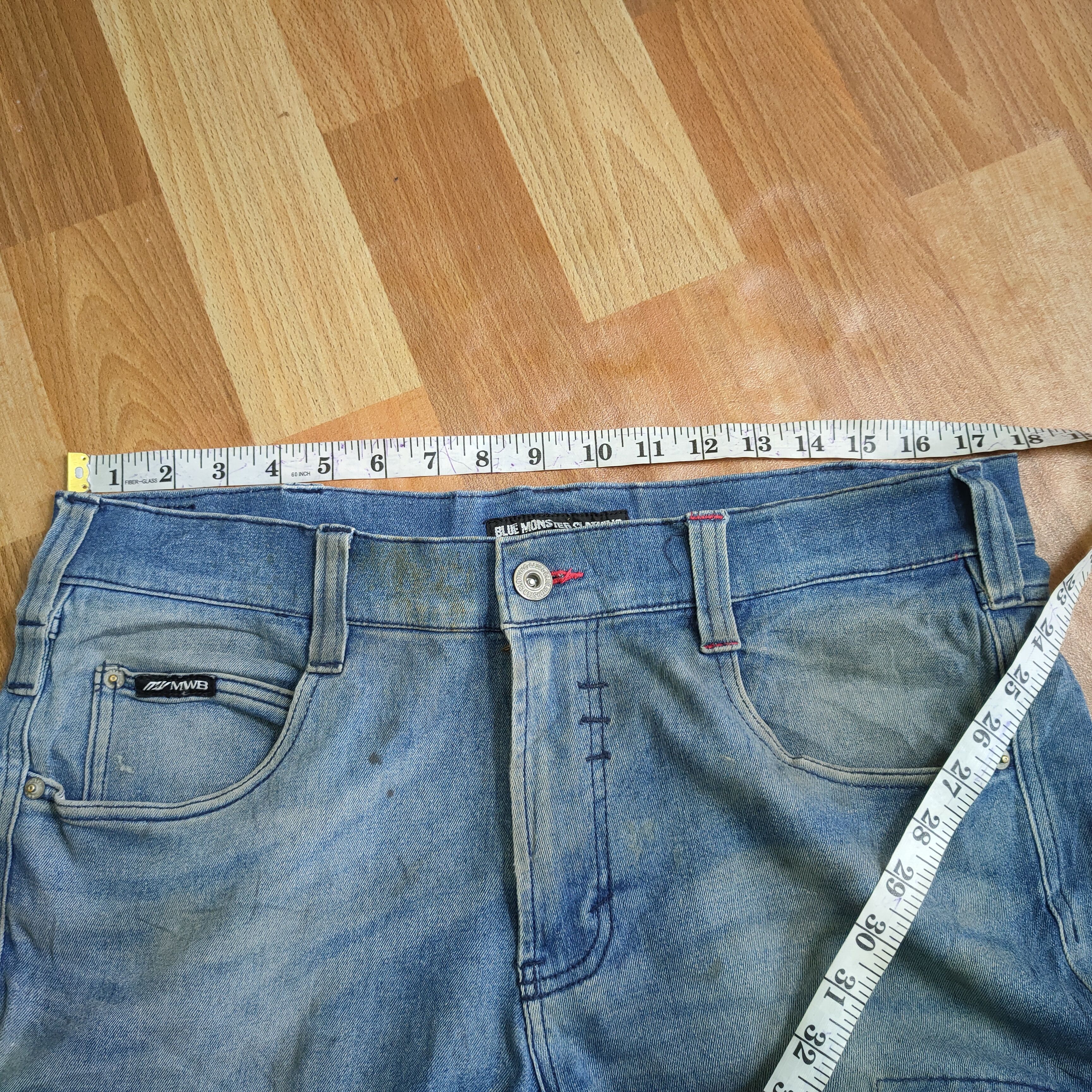 Japanese Brand × Vintage JAPANESE BRAND RUSTY DISTRESSED WORKWEAR CARGO PANTS Size US 34 / EU 50 - 12 Thumbnail