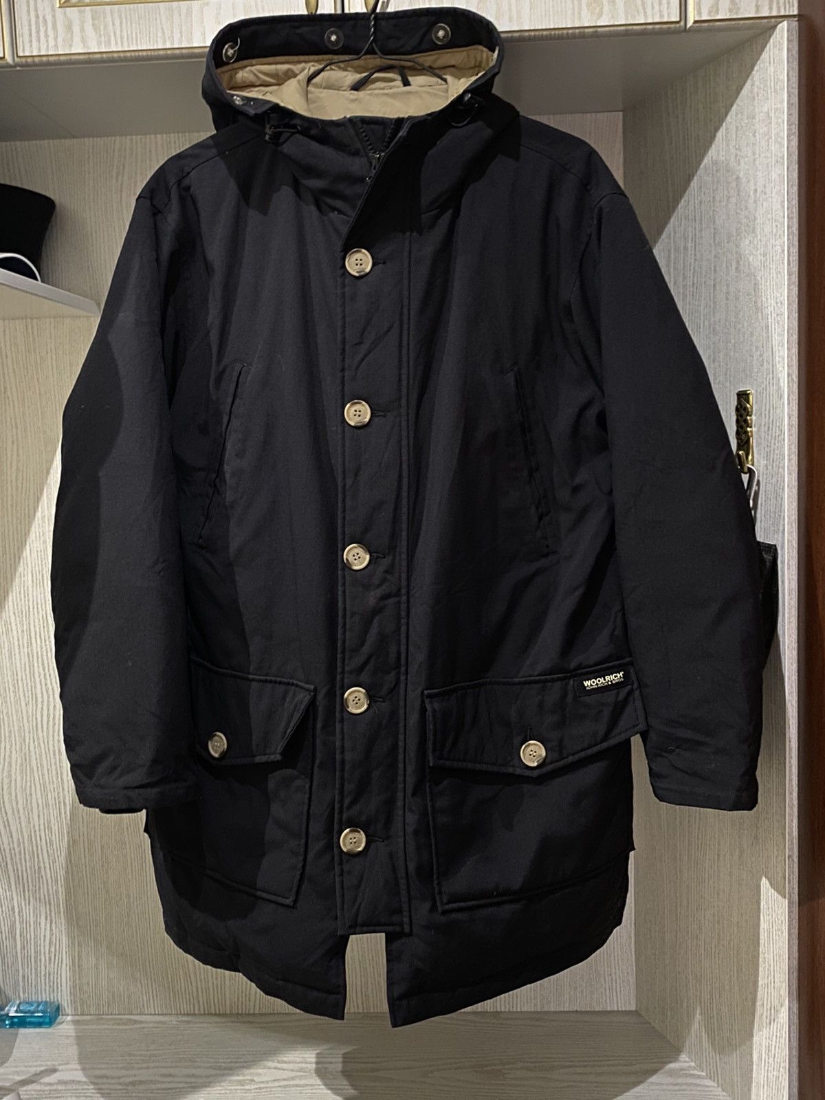 Woolrich down jacket parka john rich & bros vintage