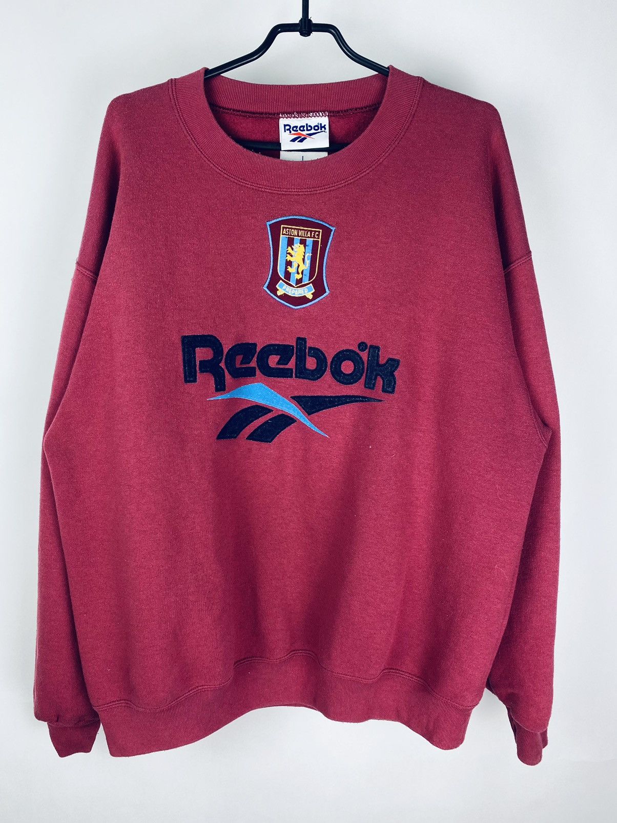 古着 90s Reebok ASTON VILLA アストンヴィラ スウェット Reebok × Vintage Vintage 90' Reebok Aston Villa Football