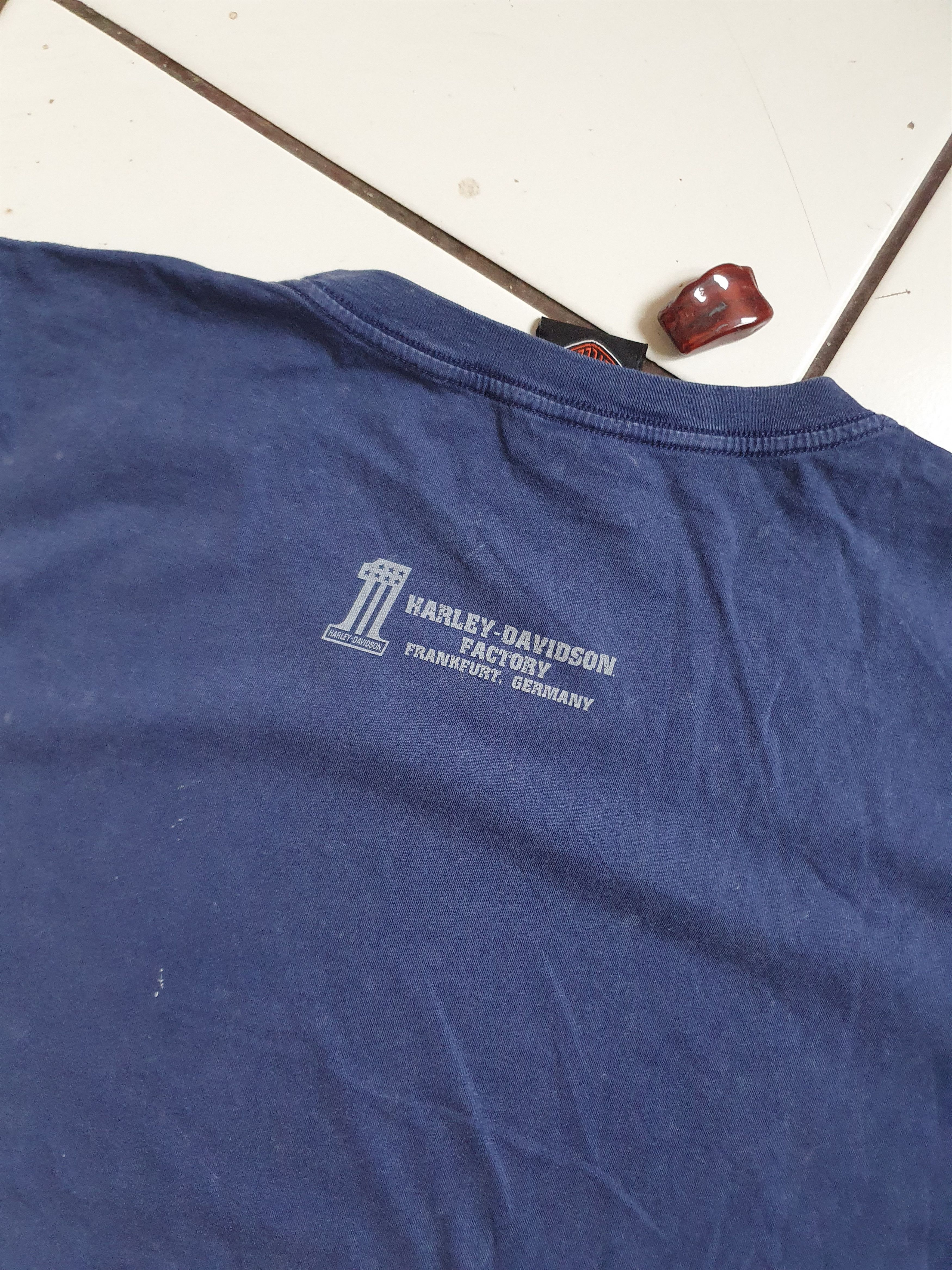 Harley Davidson Harley Davidson Factory Frankfurt,Germany 2015 tee,sz XL Size US XL / EU 56 / 4 - 12 Thumbnail