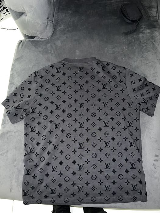 Louis Vuitton Louis Vuitton Hook-and-Loop Monogram Short Sleeve T-Shirt ...