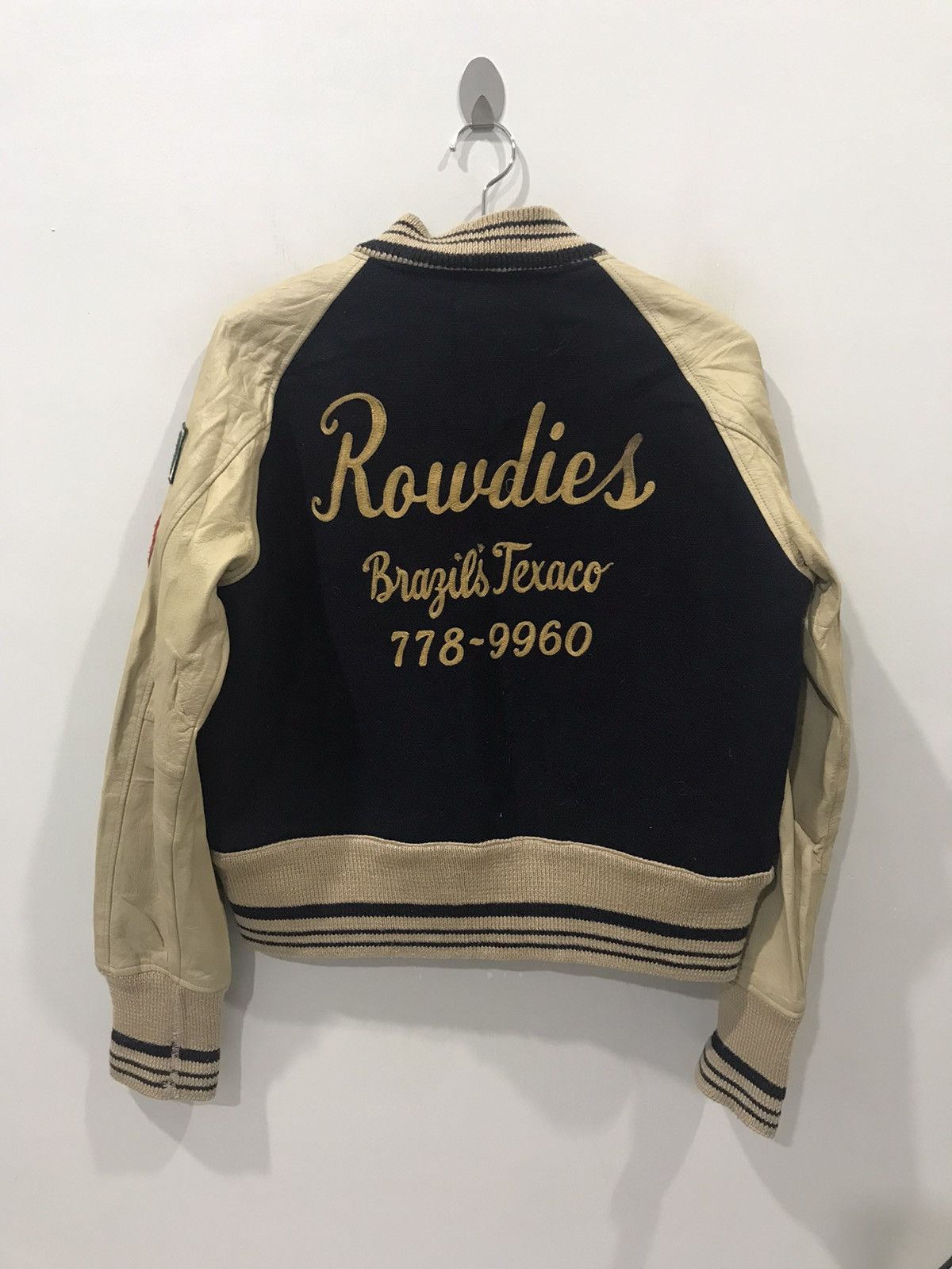 Japanese Brand K.MAYER Short Varsity Jacket Size US L / EU 52-54 / 3 - 1 Thumbnail