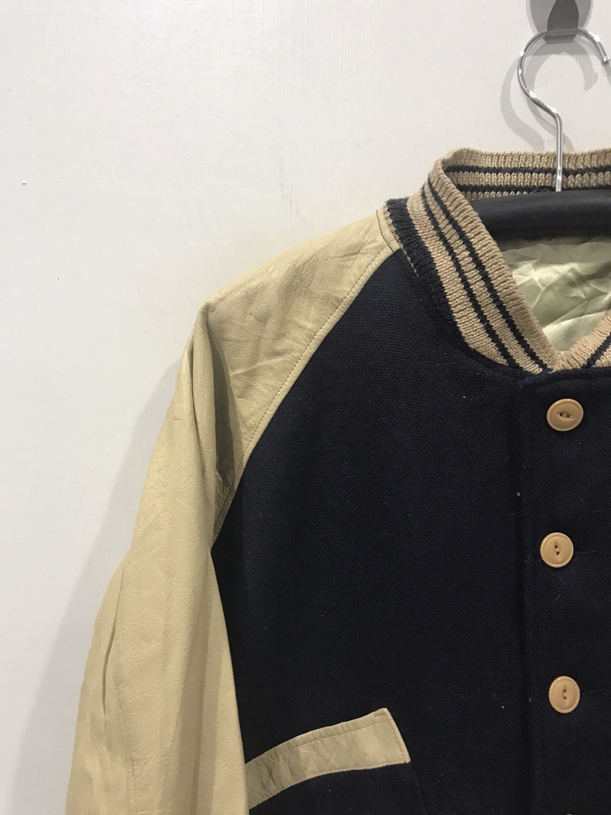 Japanese Brand K.MAYER Short Varsity Jacket Size US L / EU 52-54 / 3 - 5 Thumbnail
